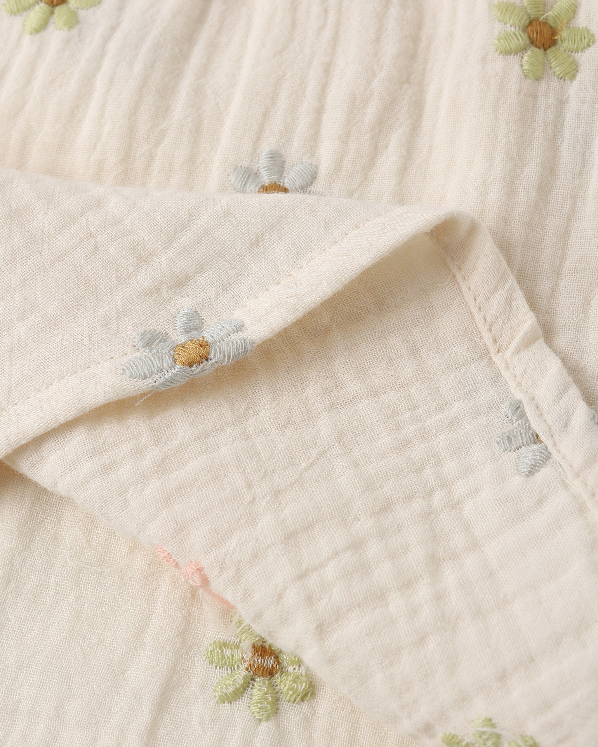 Marley Dress Embroidered Daisies - Rylee + Cru | Kids Clothes | Trendy Baby Clothes | Modern Infant Outfits |