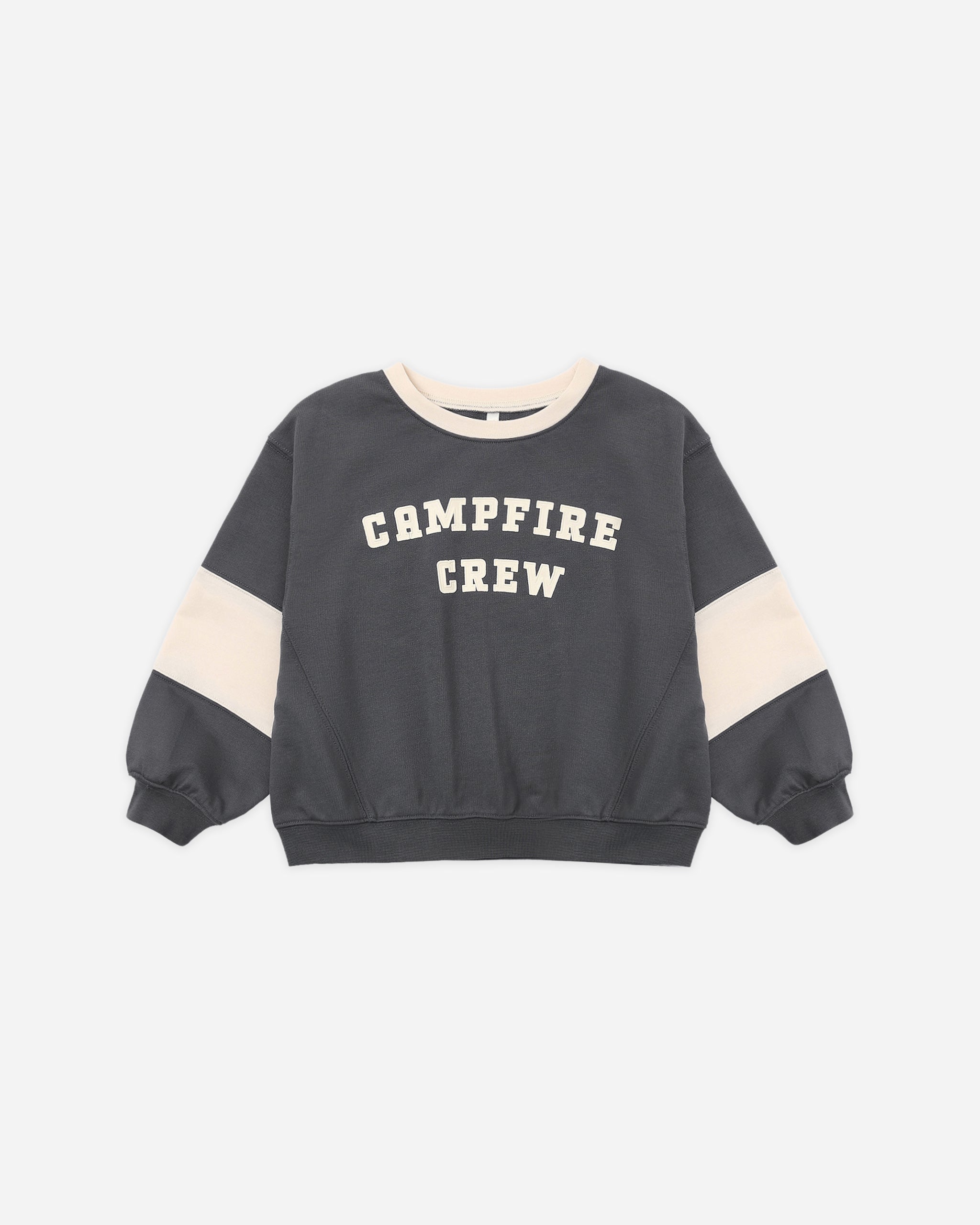Oversized Sweatshirt Campfire Crew - Rylee + Cru | Kids Clothes | Trendy Baby Clothes | Modern Infant Outfits |