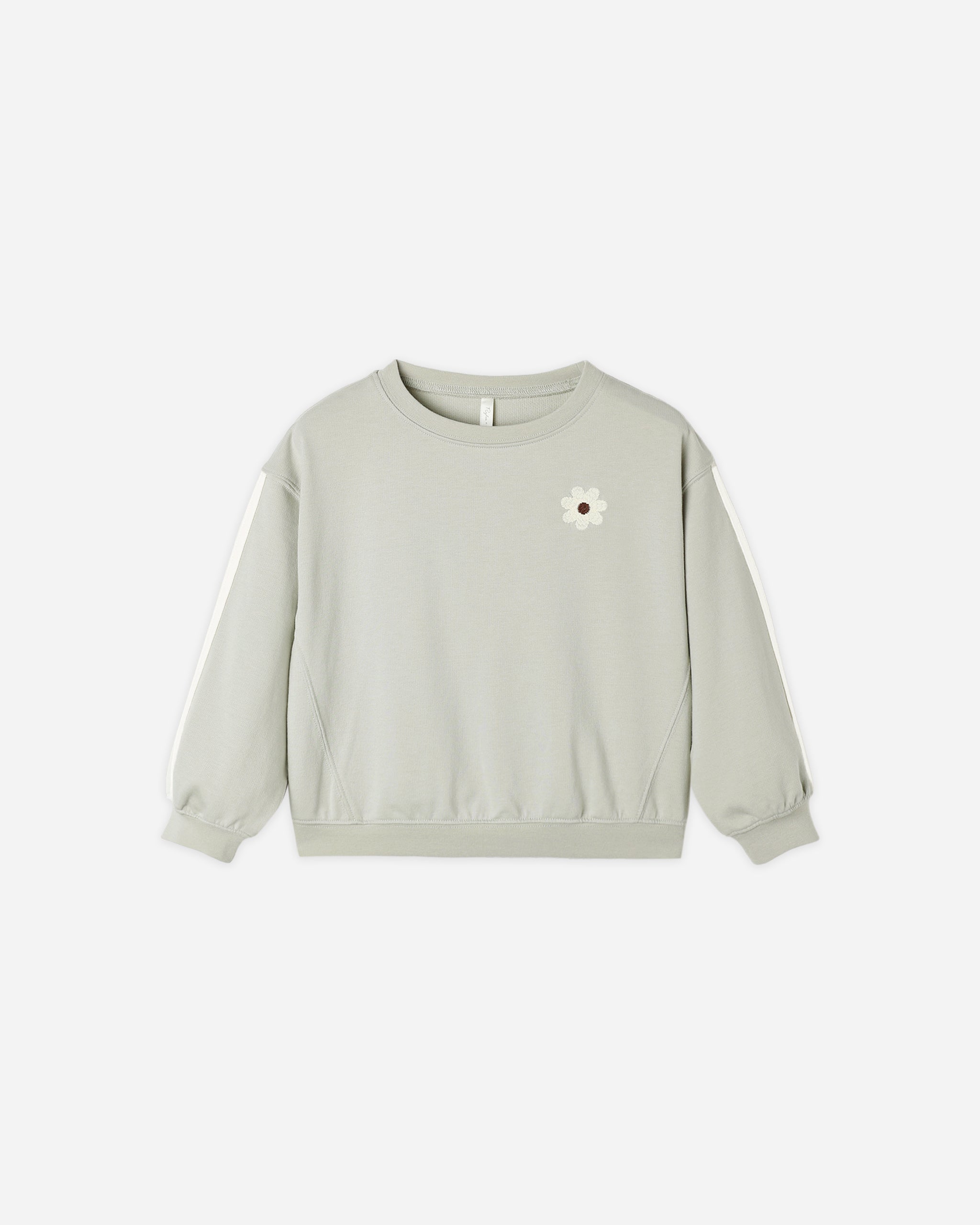 Oversized Sweatshirt Sage - Rylee + Cru | Kids Clothes | Trendy Baby Clothes | Modern Infant Outfits |