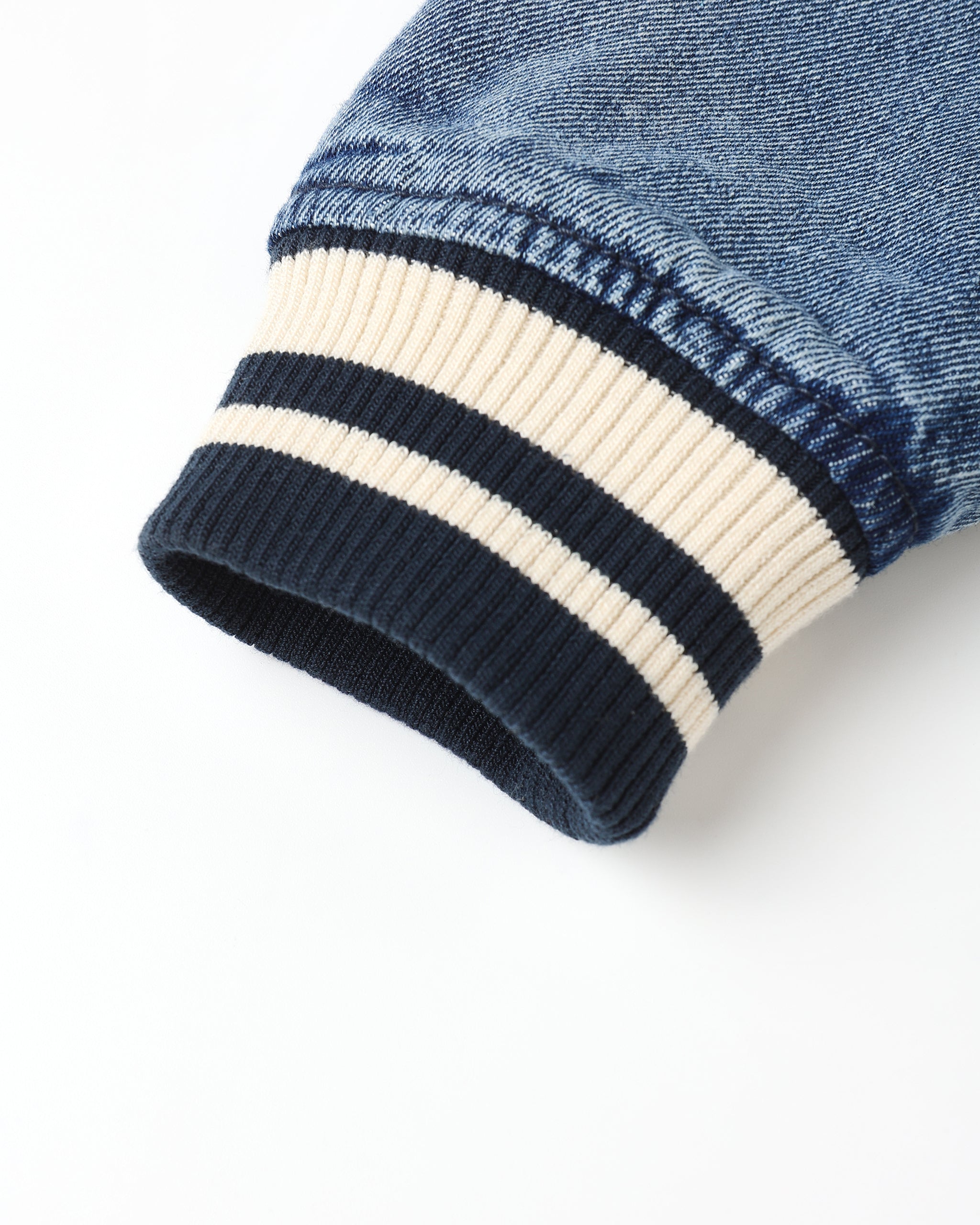 Veste universitaire || Denim indigo