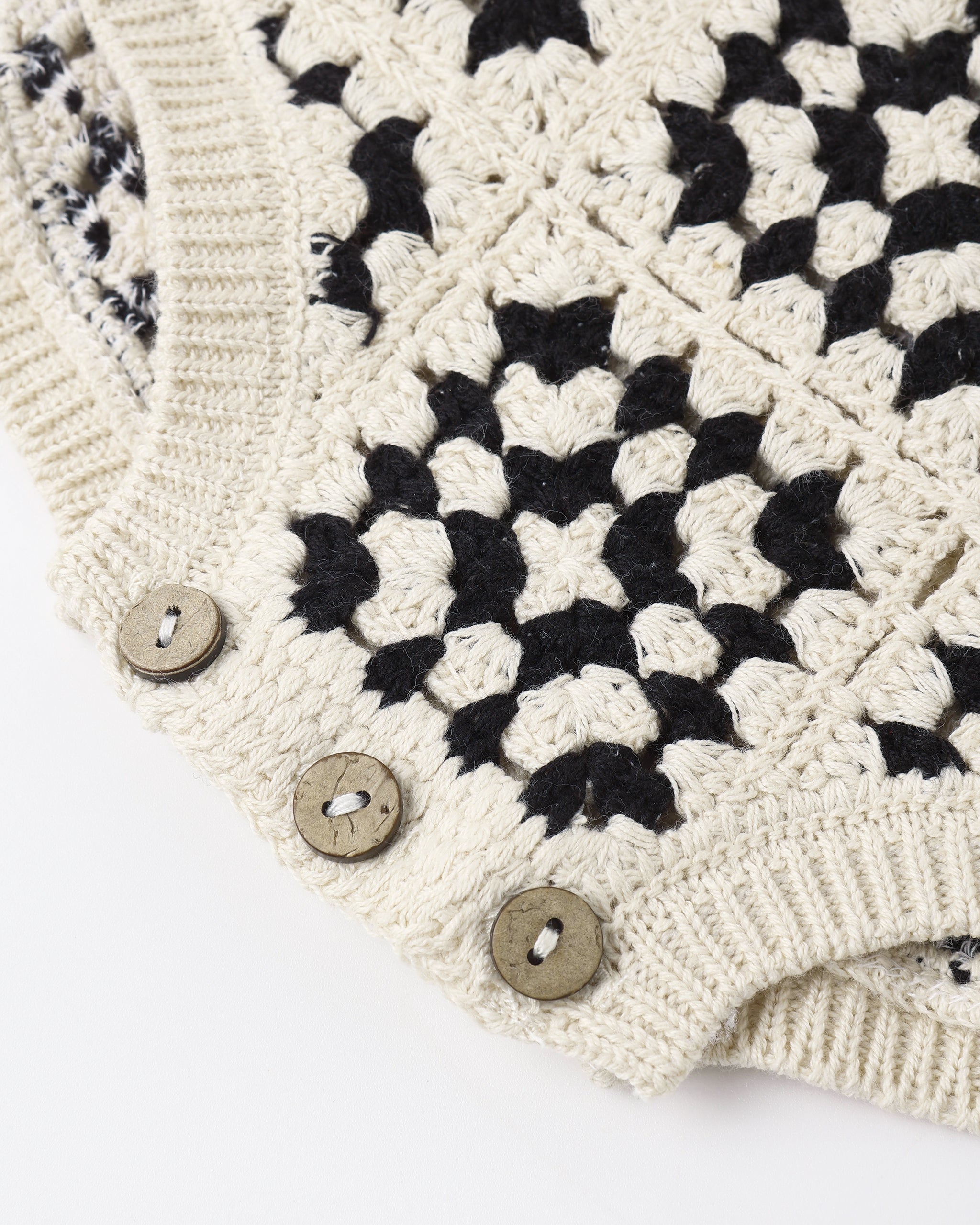 Crochet Romper Abstract - Rylee + Cru | Kids Clothes | Trendy Baby Clothes | Modern Infant Outfits |