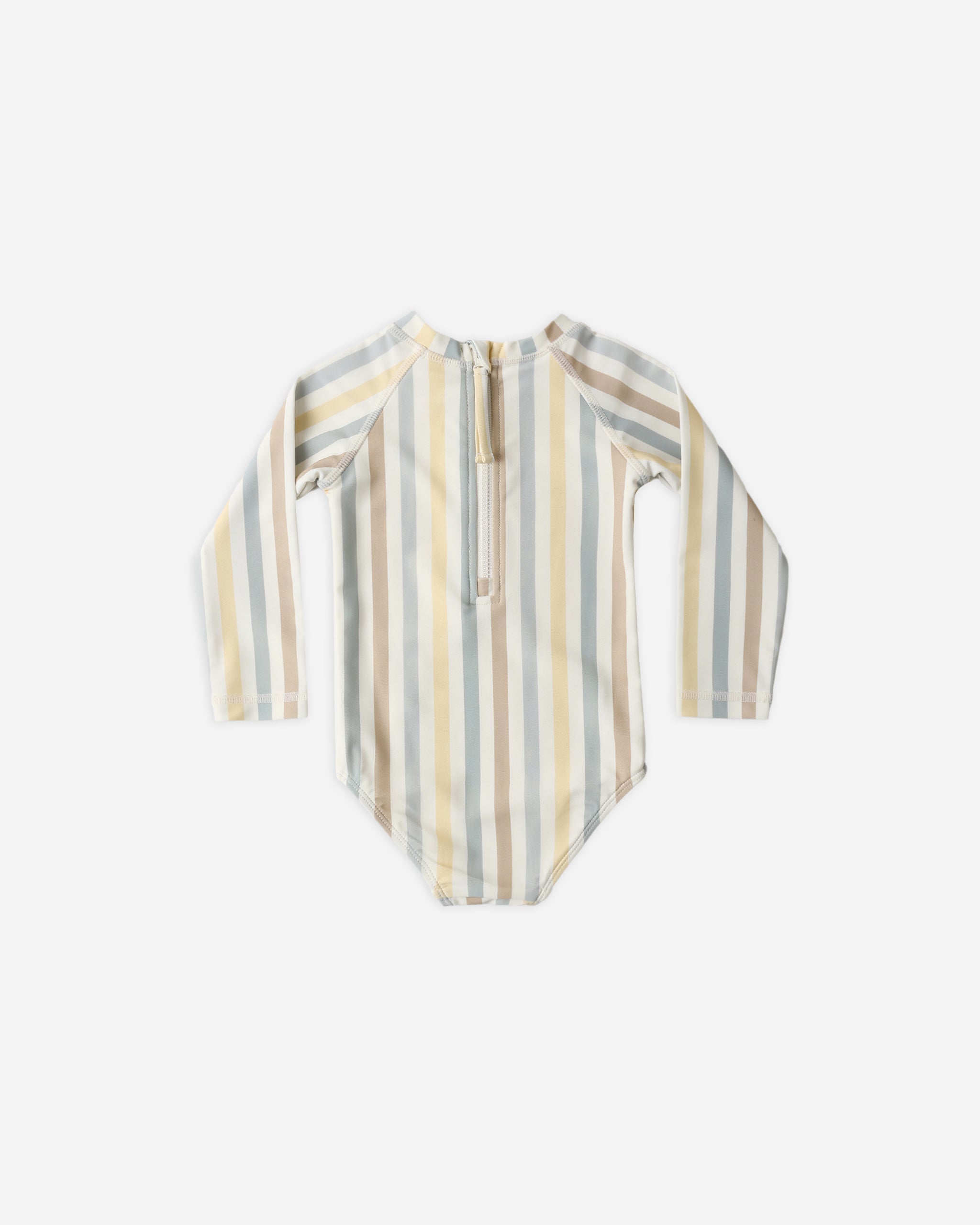 Delphine Rashguard One-Piece Valencia Stripe - Rylee + Cru | Kids Clothes | Trendy Baby Clothes | Modern Infant Outfits |