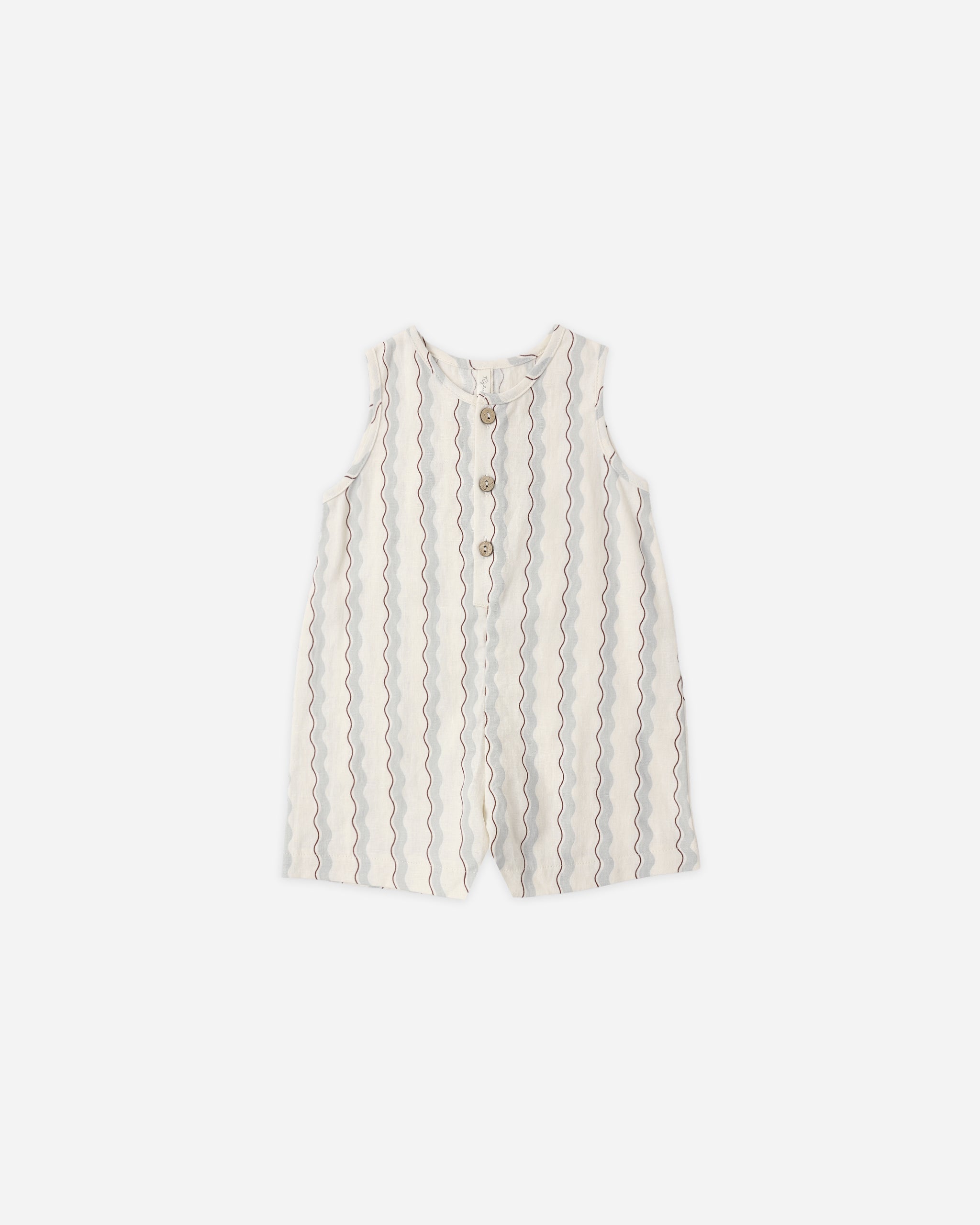 Mavrick Romper Wave Stripe