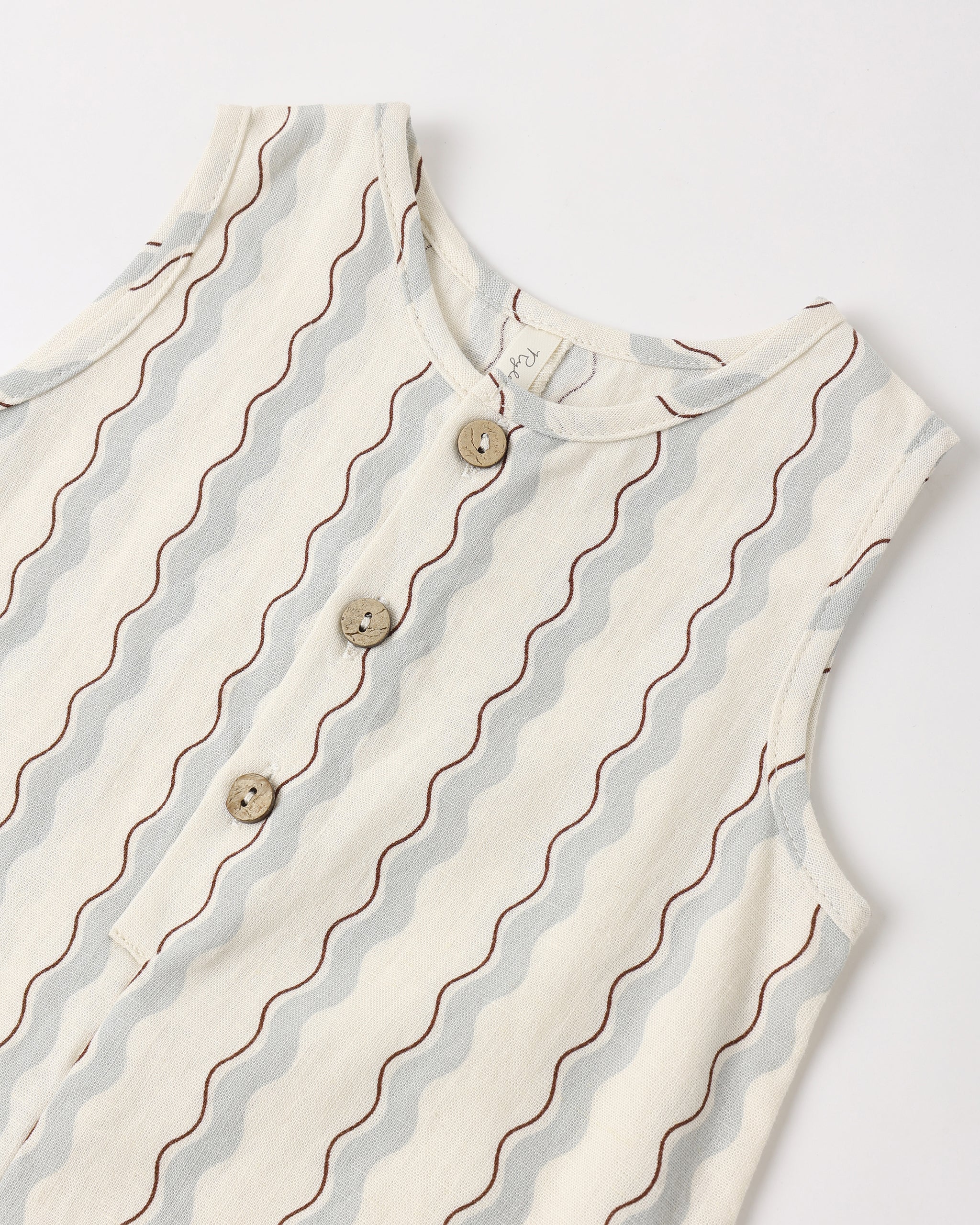 Mavrick Romper Wave Stripe