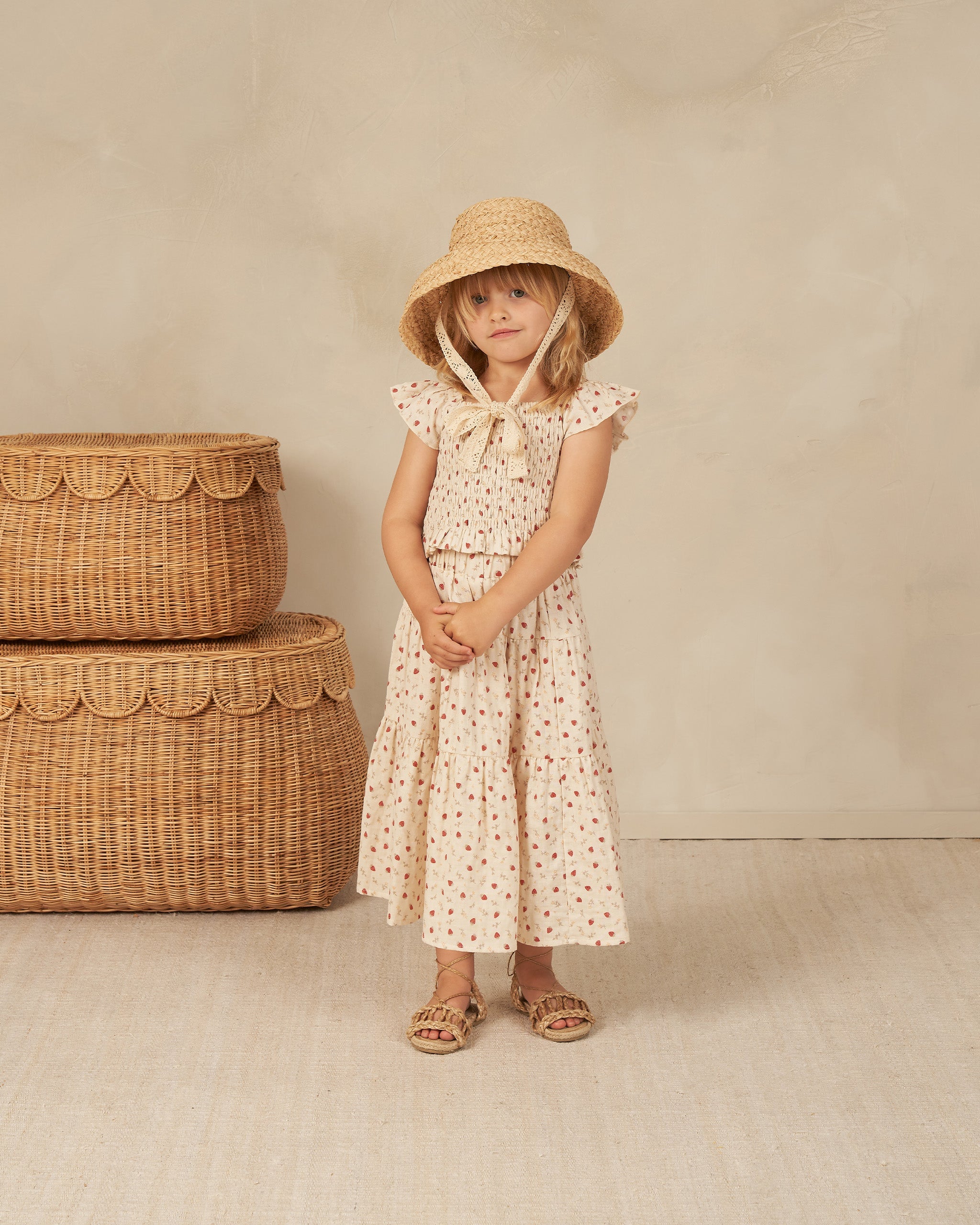 Zayla Top || Strawberry Fields - Rylee + Cru | Kids Clothes | Trendy Baby Clothes | Modern Infant Outfits |