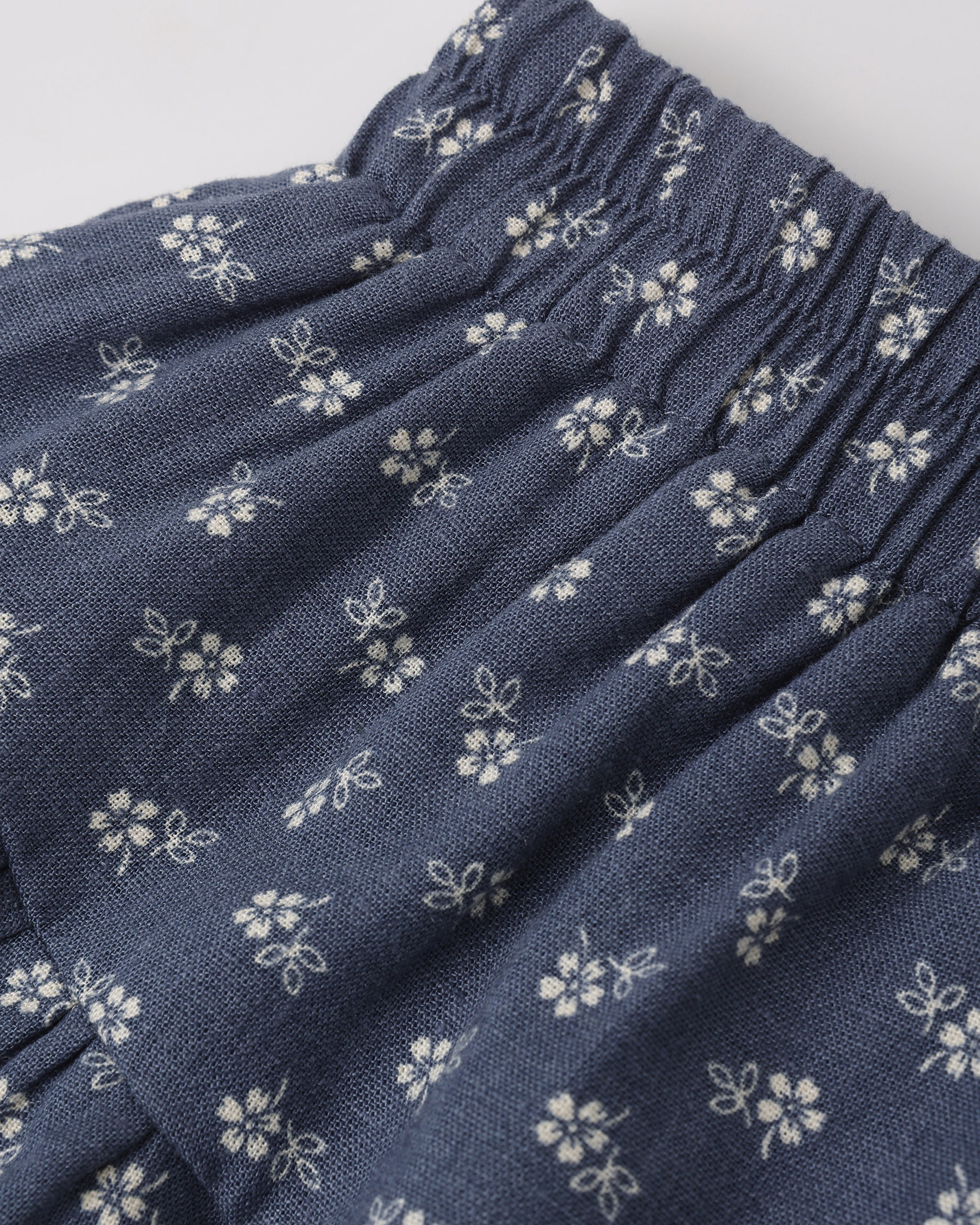 Tiered Mini Skirt Ditsy