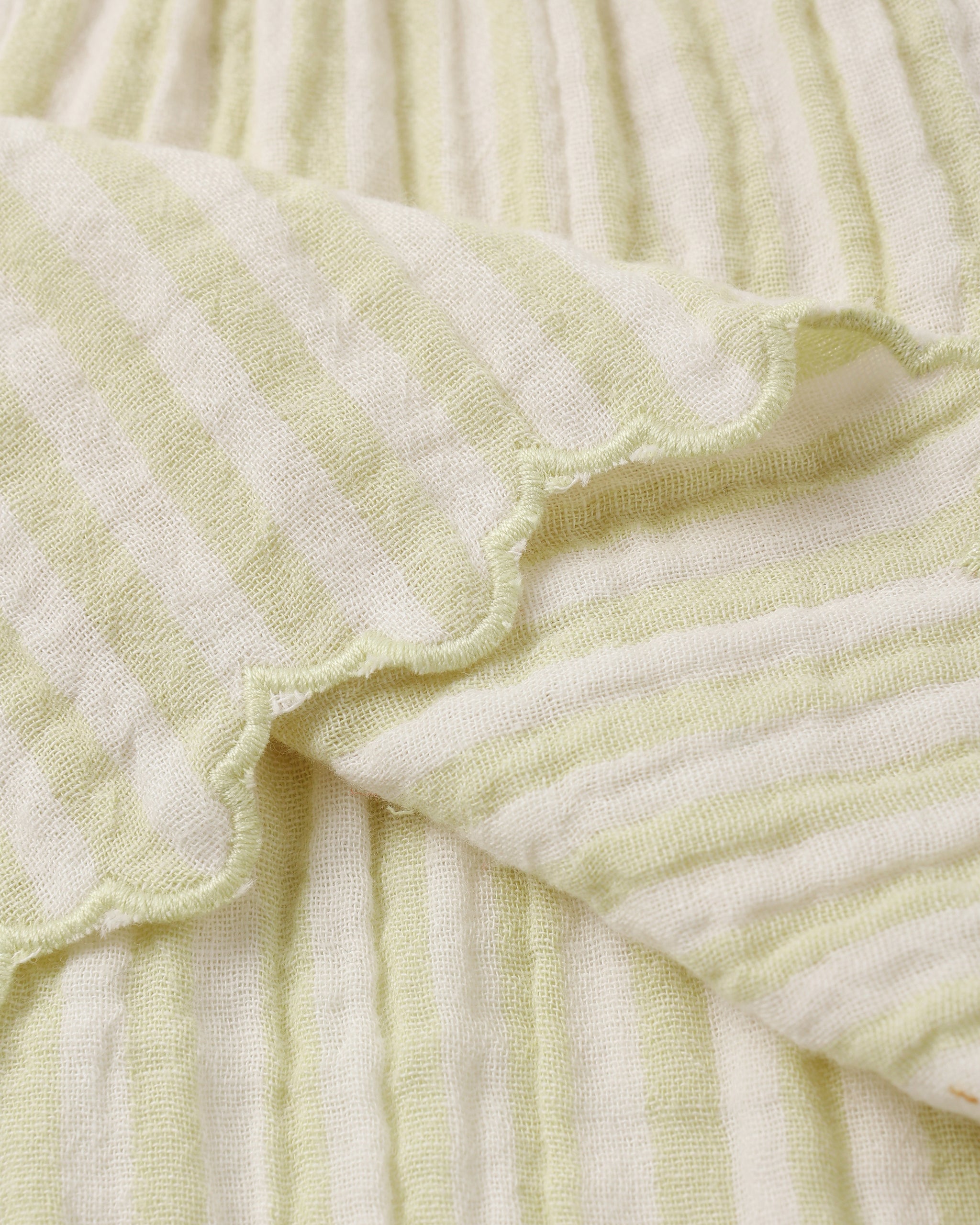 Colette Top Citron Stripe - Rylee + Cru | Kids Clothes | Trendy Baby Clothes | Modern Infant Outfits |