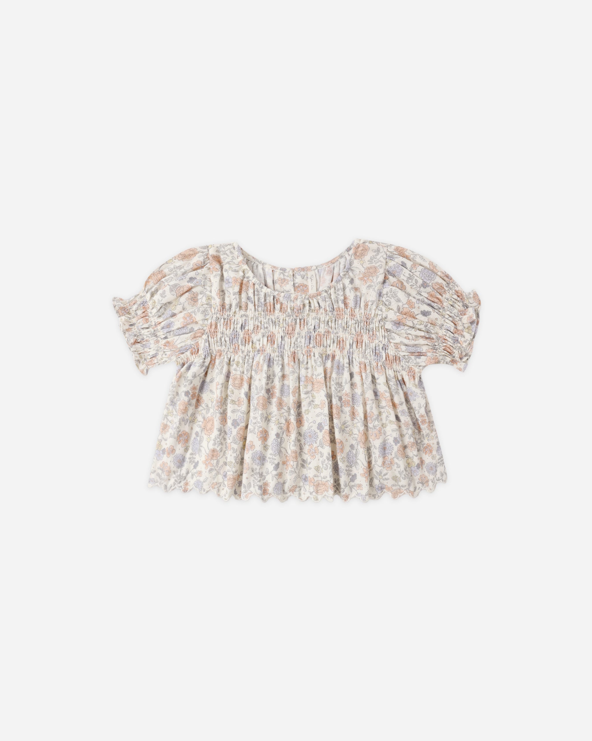Colette Top Bloom - Rylee + Cru | Kids Clothes | Trendy Baby Clothes | Modern Infant Outfits |