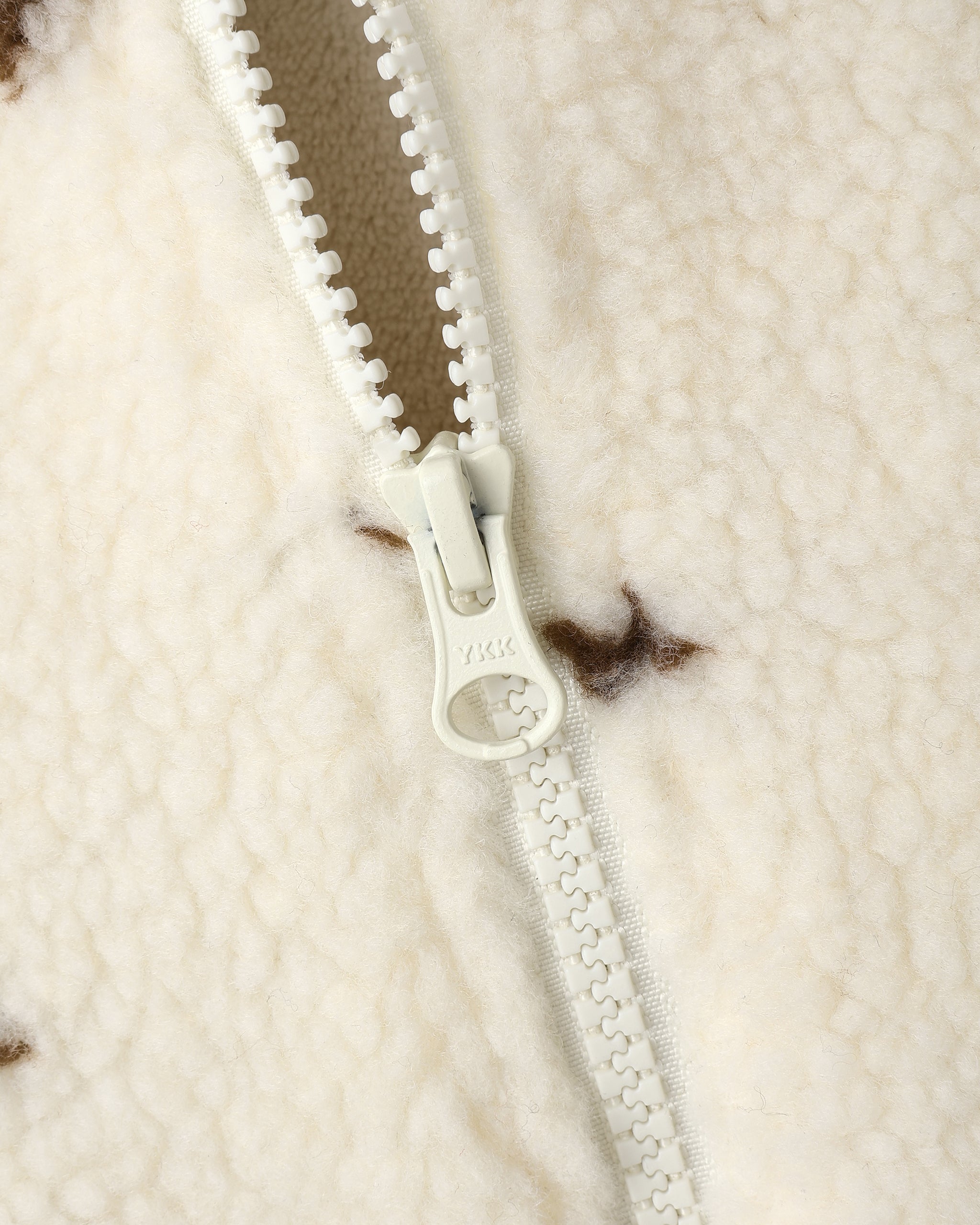 Shearling Baby Jumpsuit || Stars