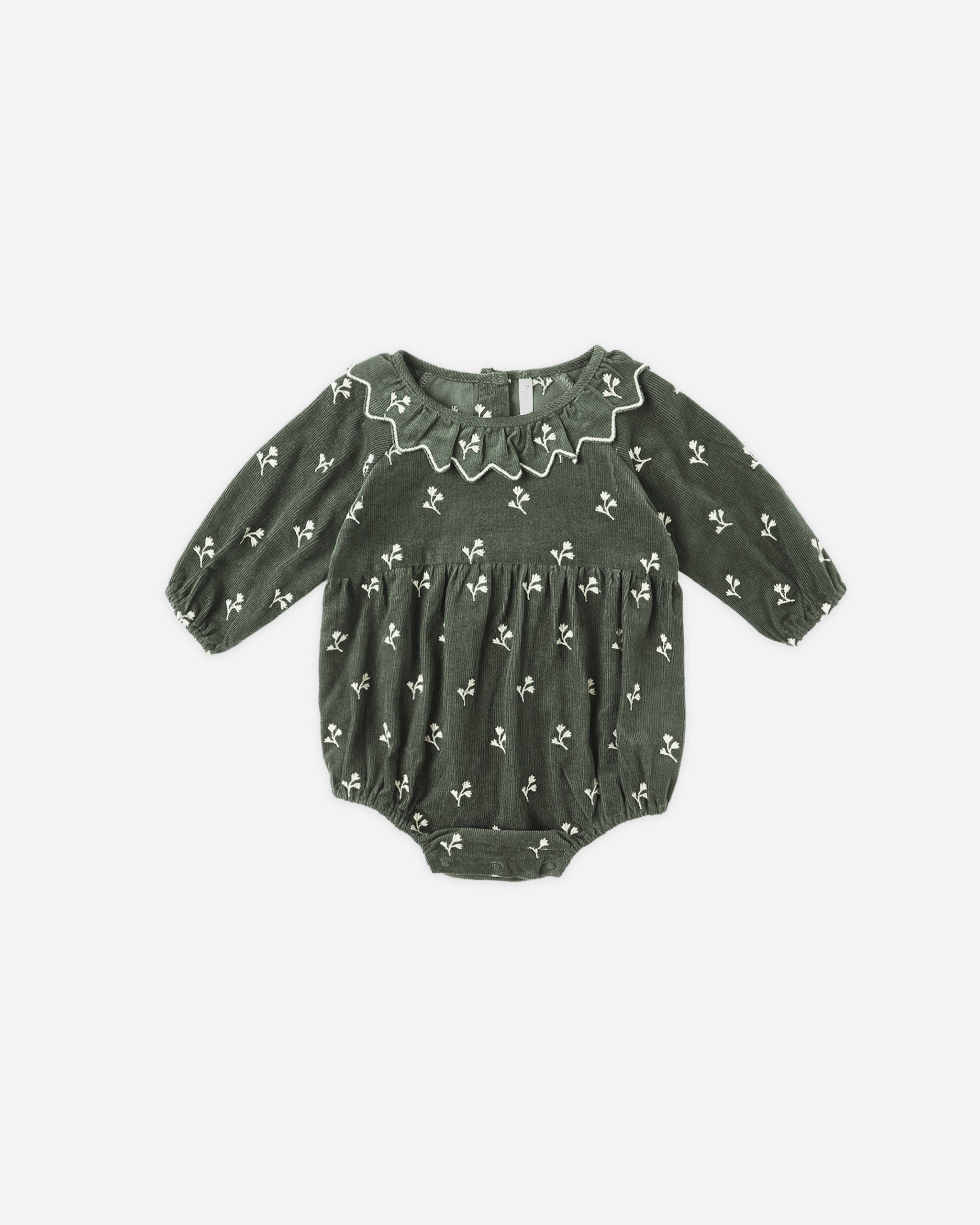 Freya Romper || Blossom Embroidery