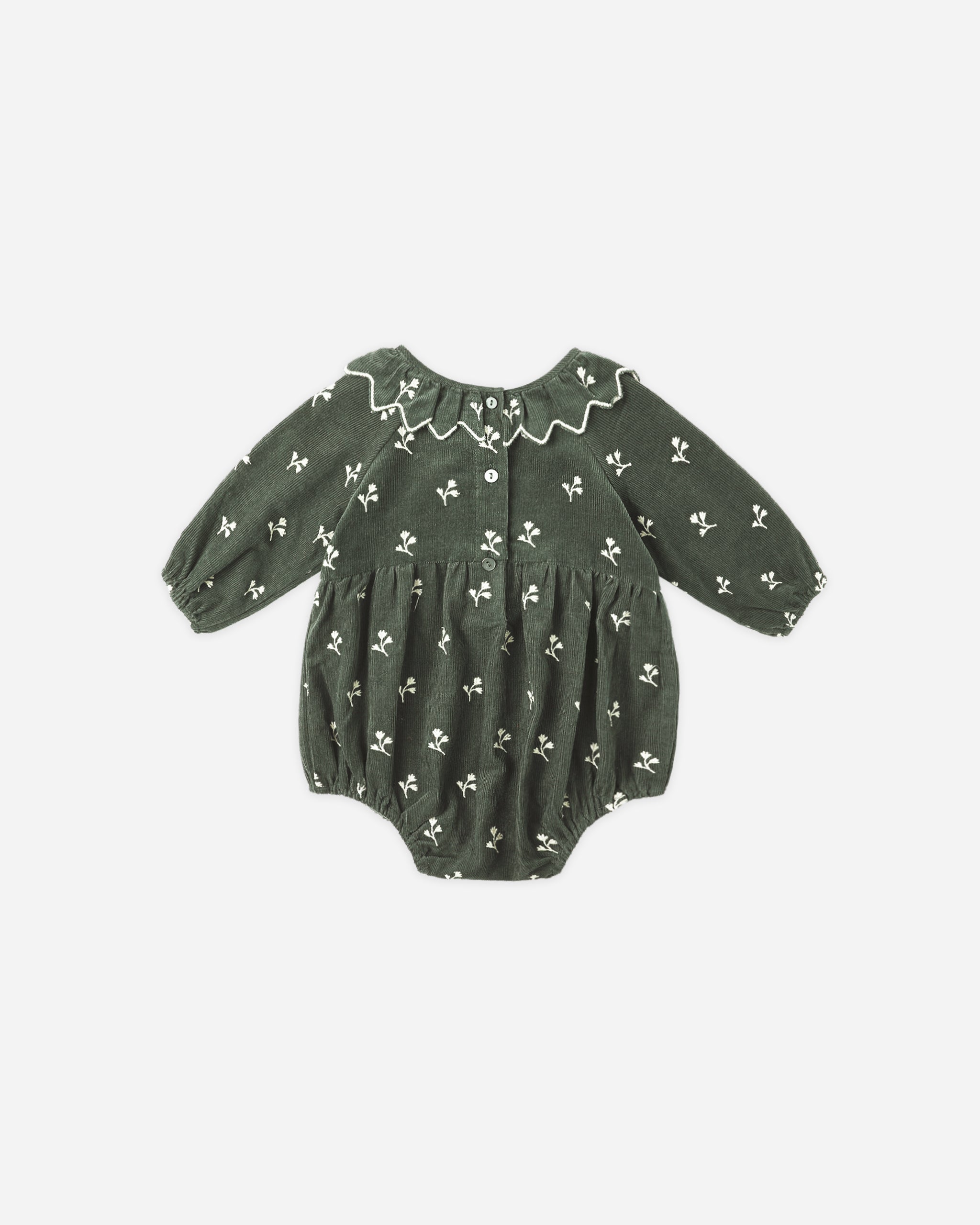 Freya Romper || Blossom Embroidery