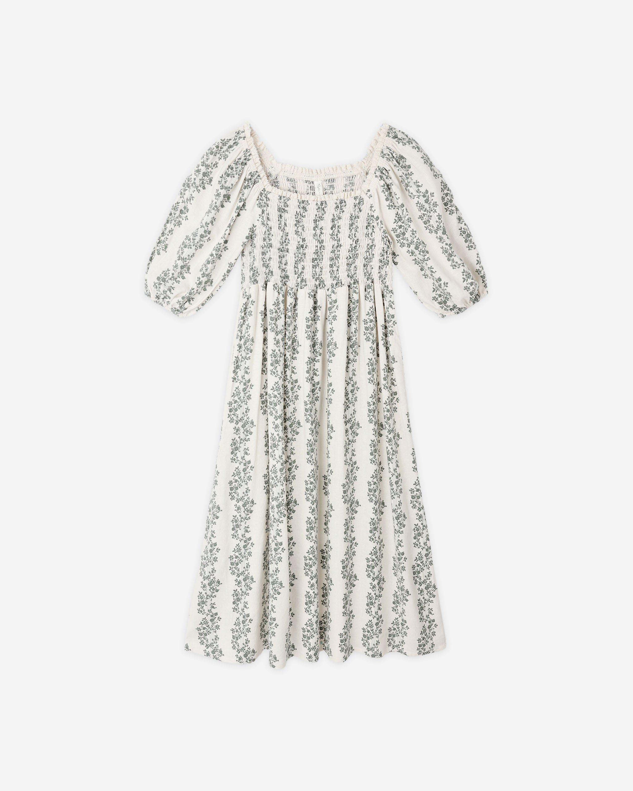 Della Dress || Green Vines