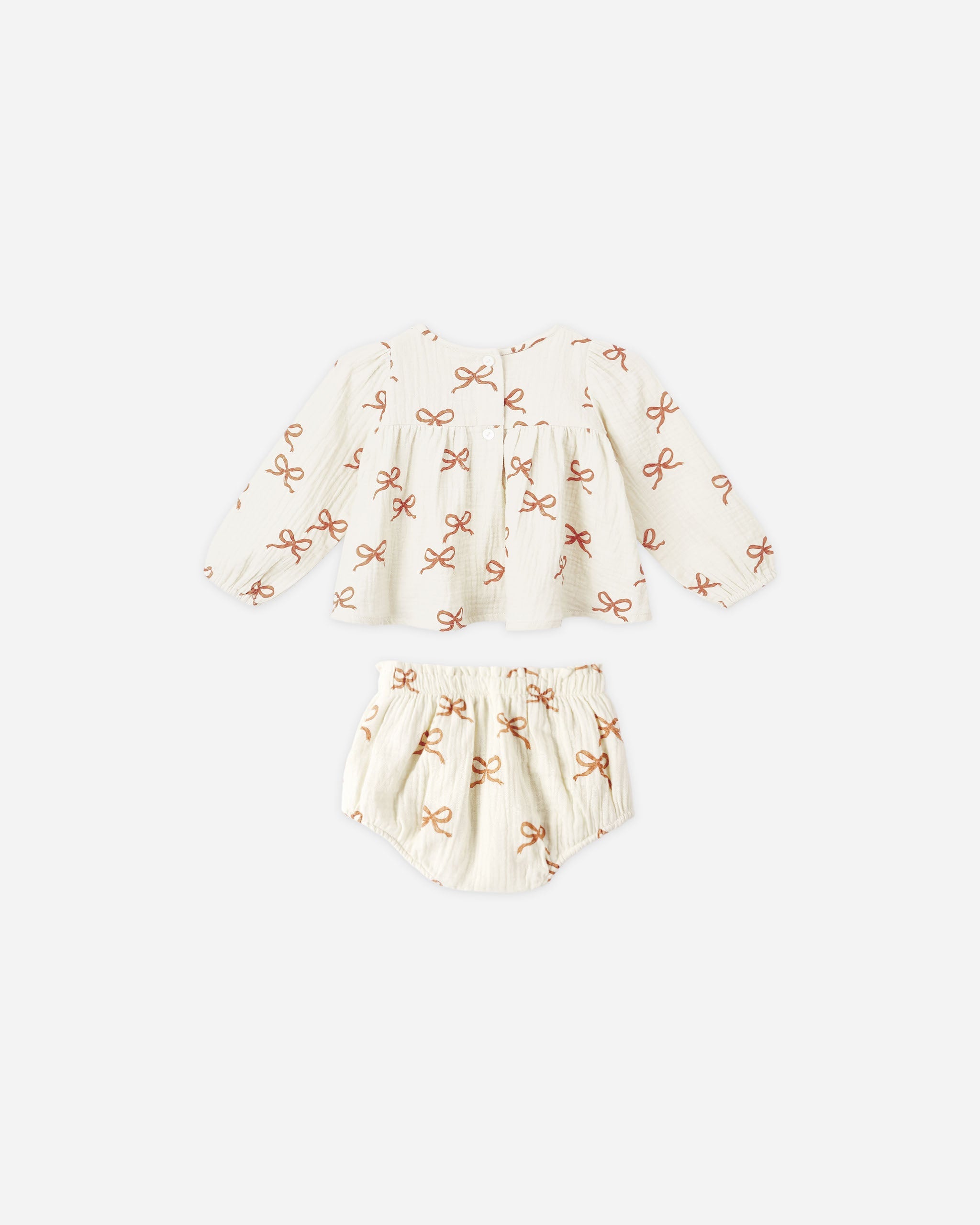 Sophia Top + Bloomer Set || Ruby Bows