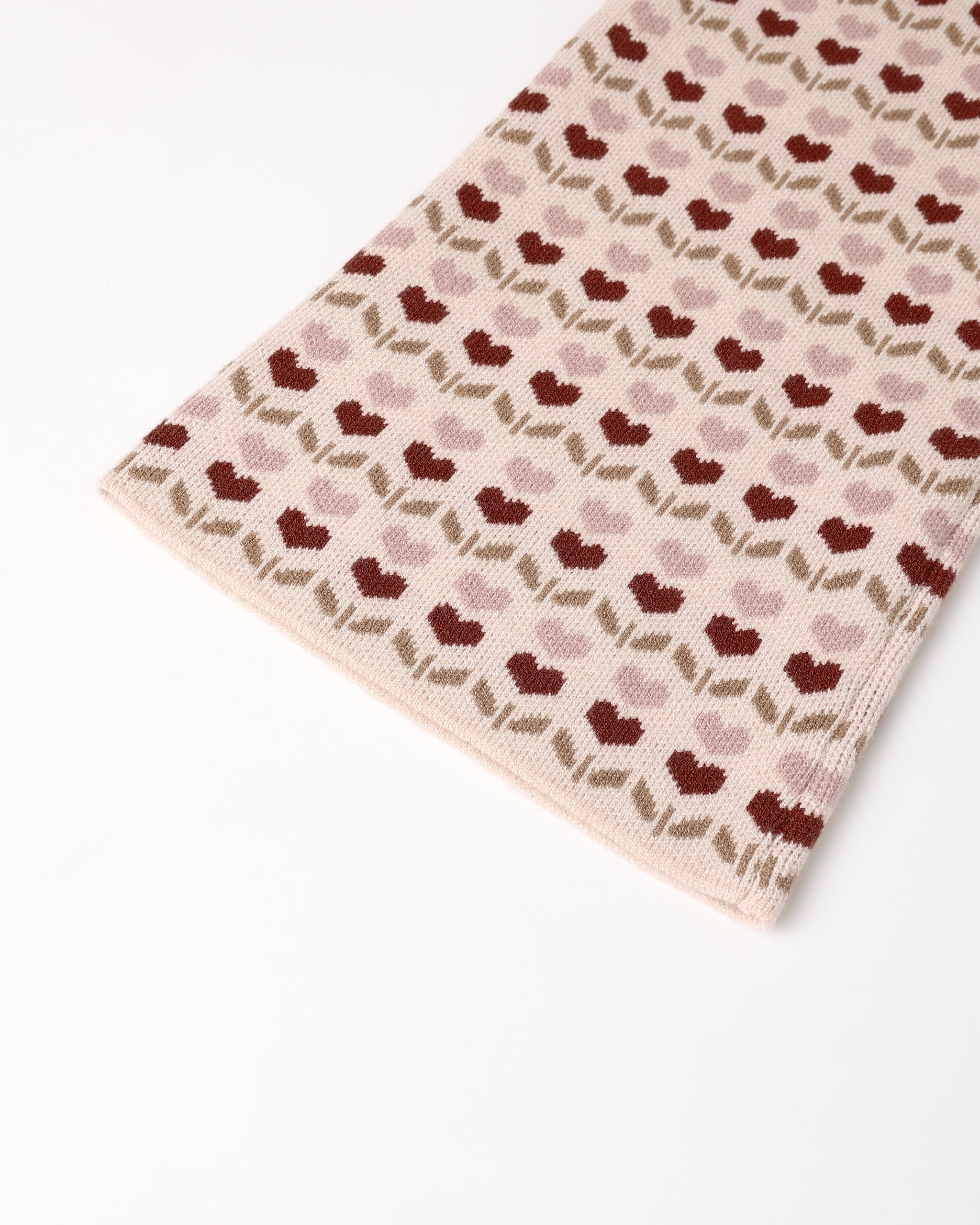 Jacquard Knit Set || Ruby Hearts