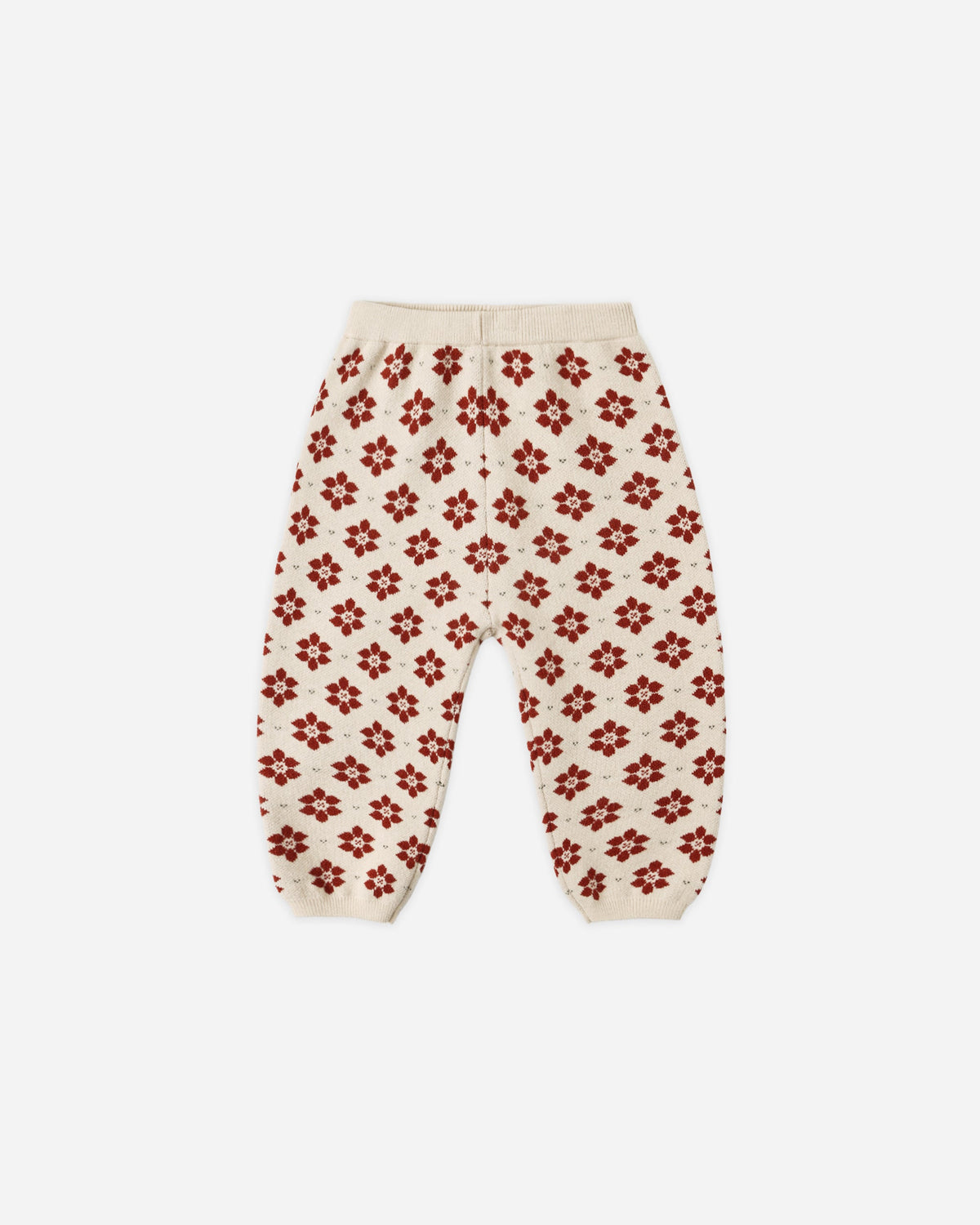 Knit Pant Poinsettia