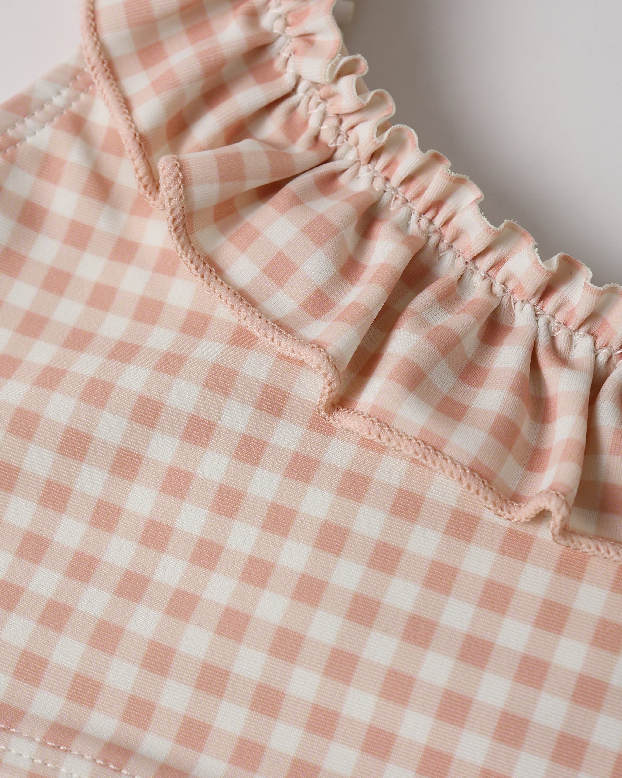 Giana Bikini Petal Gingham - Rylee + Cru | Kids Clothes | Trendy Baby Clothes | Modern Infant Outfits |