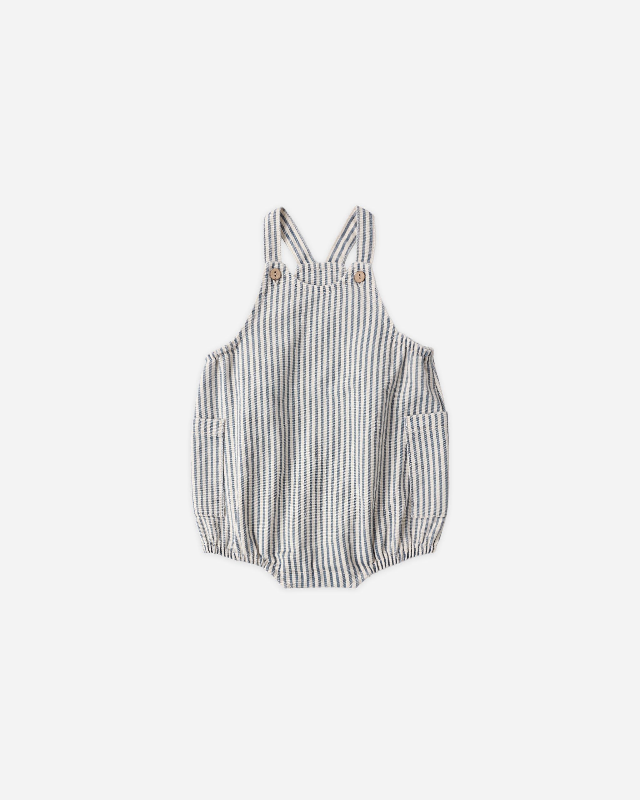 Lou Romper Railroad Stripe