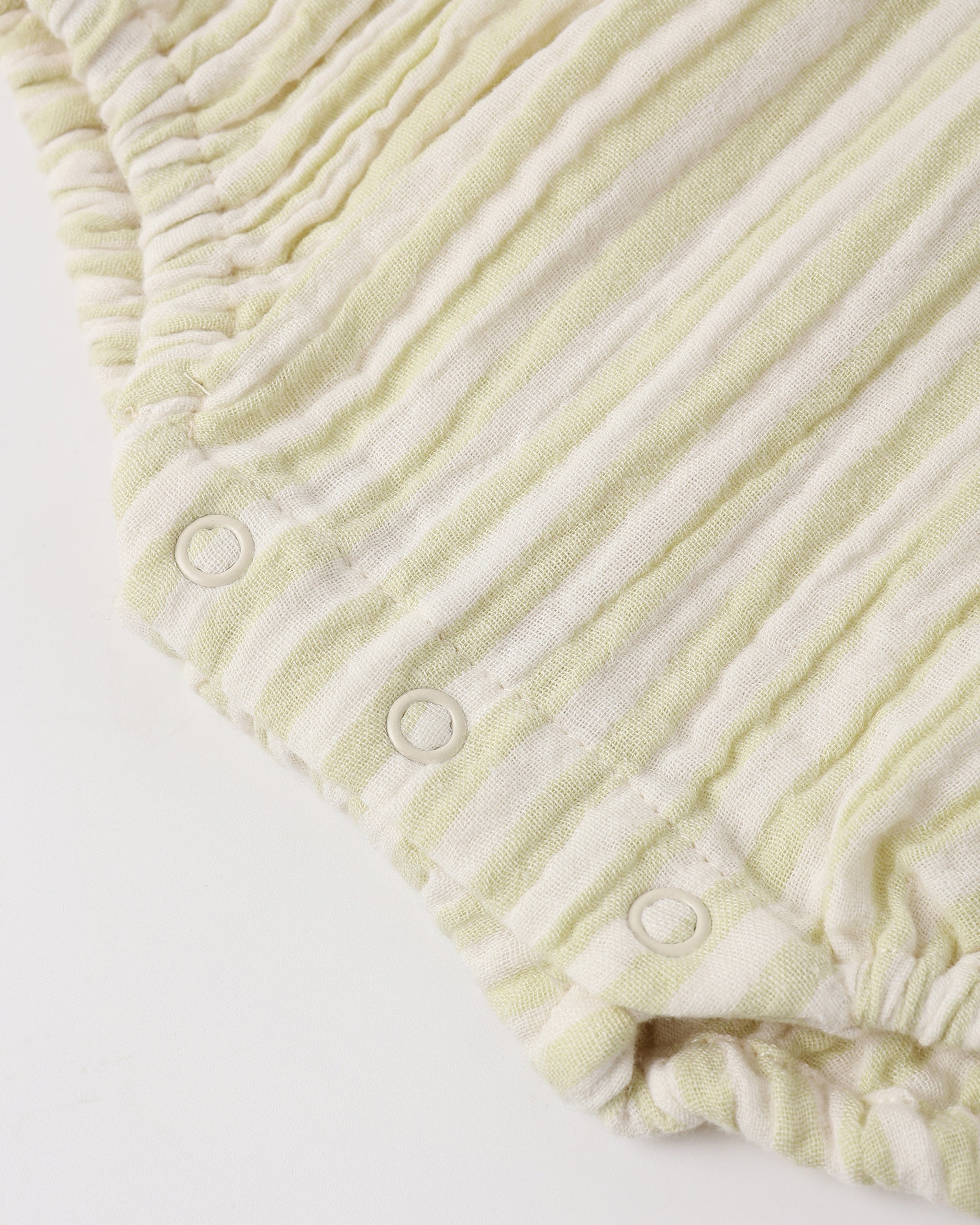 Lou Romper Citron Stripe - Rylee + Cru | Kids Clothes | Trendy Baby Clothes | Modern Infant Outfits |