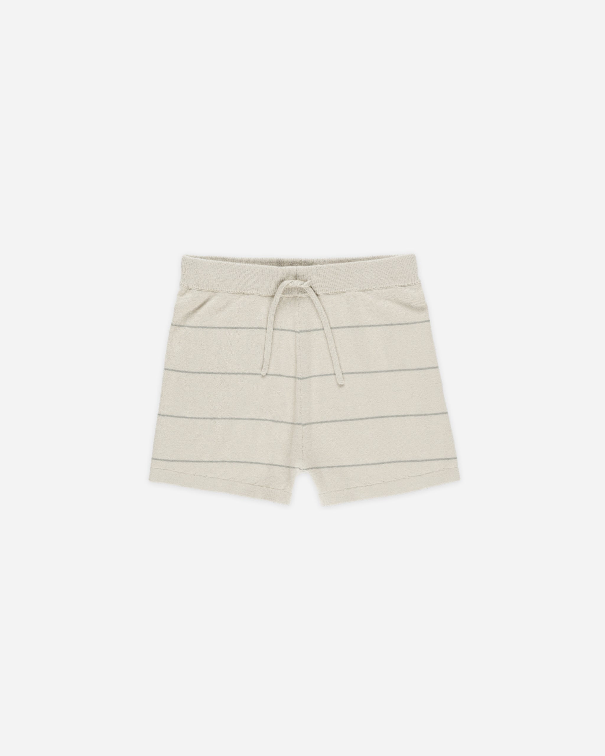 Chandler Knit Short || Eucalyptus Stripe