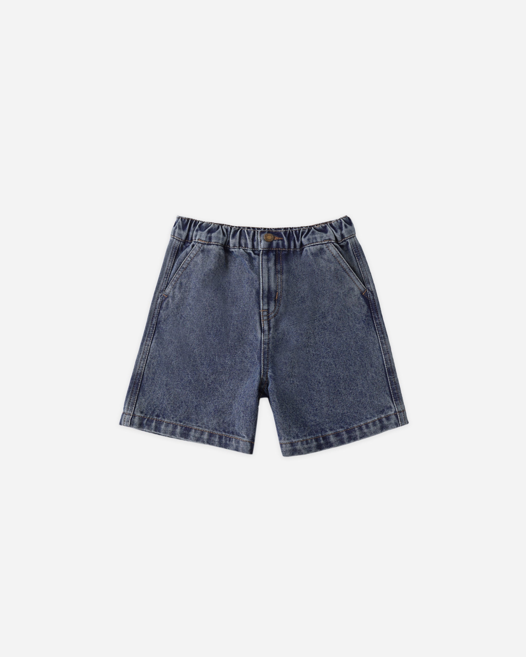 Dawson Short Navy - Rylee + Cru | Kids Clothes | Trendy Baby Clothes | Modern Infant Outfits |