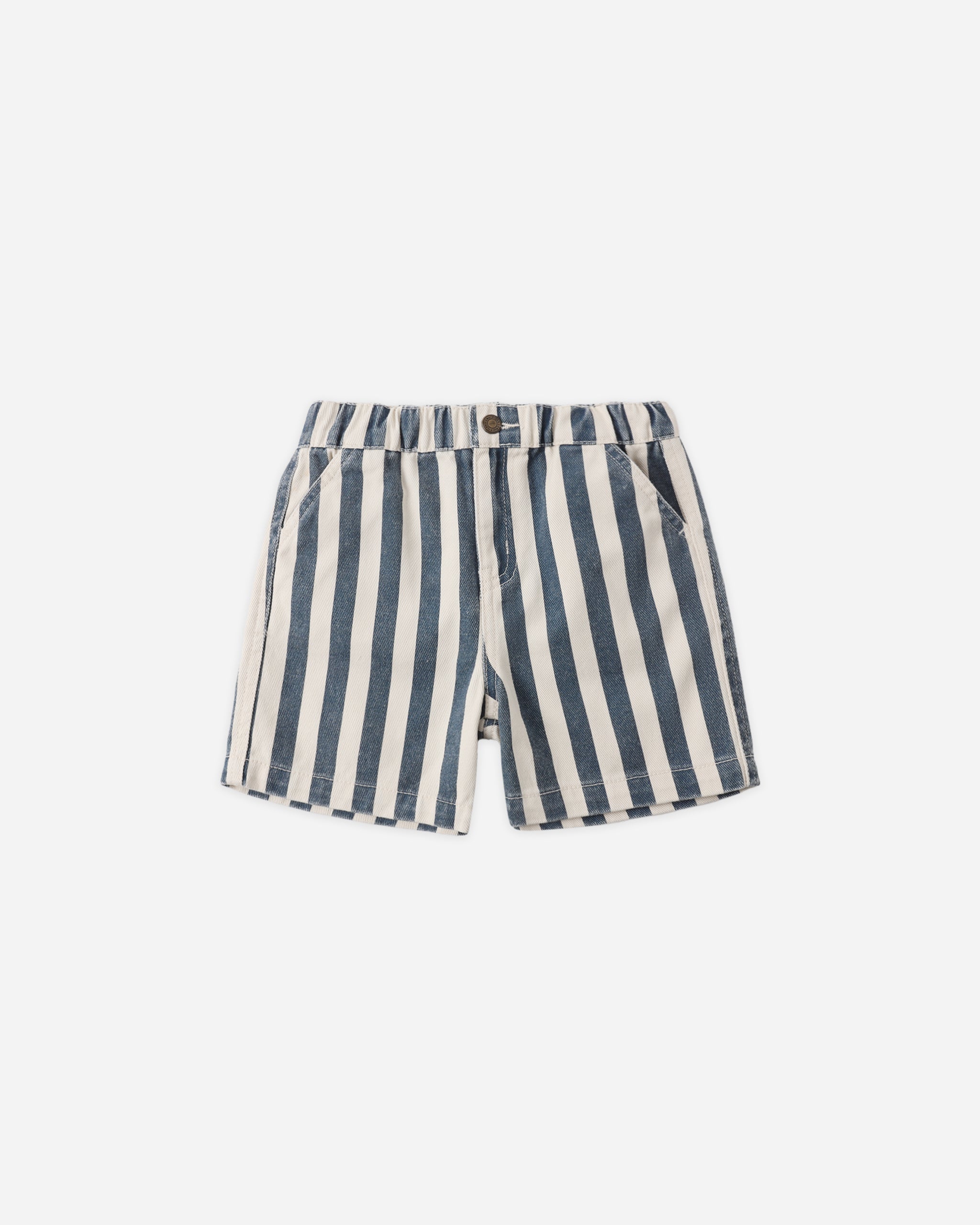 Dawson Short Navy Stripe - Rylee + Cru | Kids Clothes | Trendy Baby Clothes | Modern Infant Outfits |
