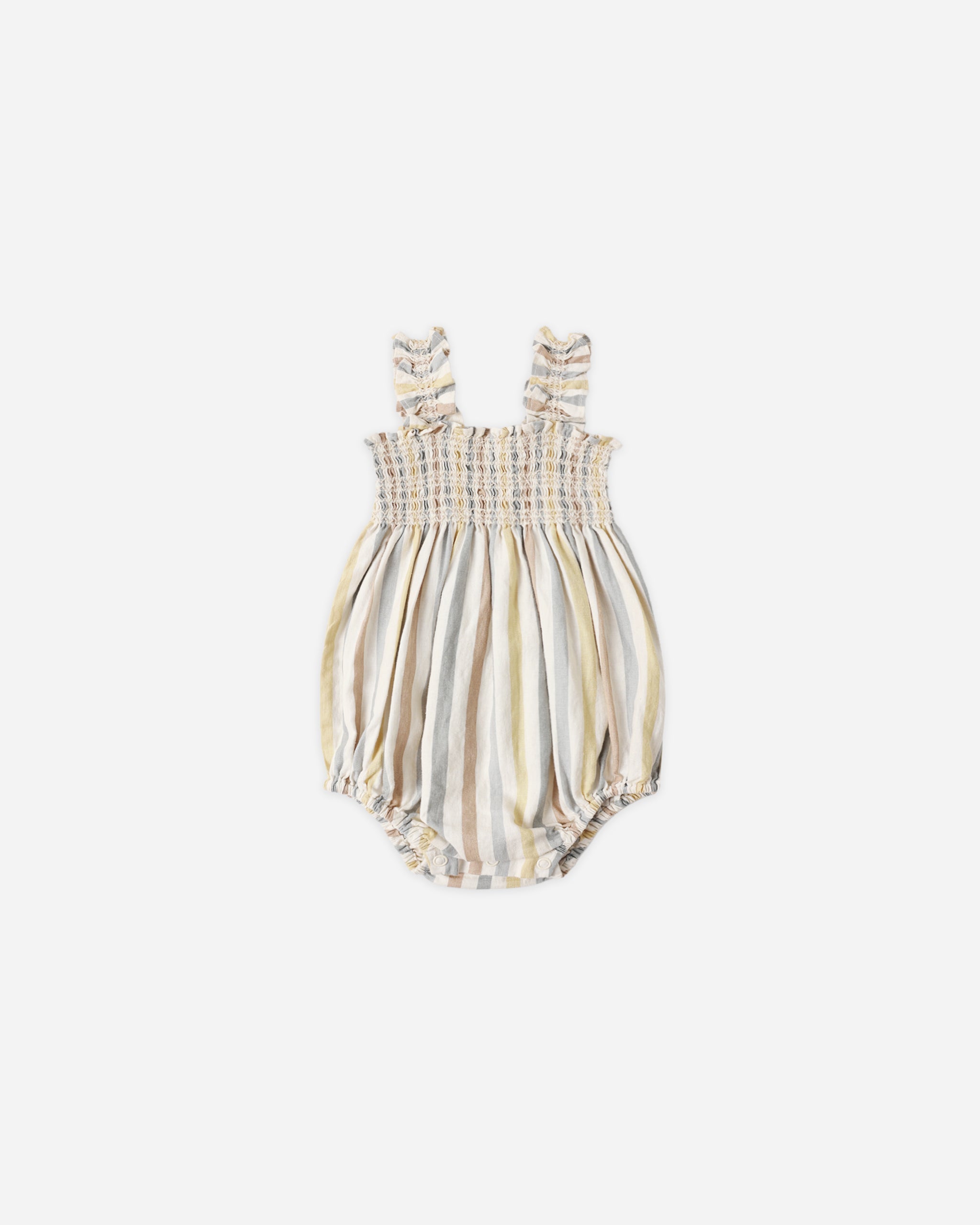 Julia Romper Valencia Stripe - Rylee + Cru | Kids Clothes | Trendy Baby Clothes | Modern Infant Outfits |