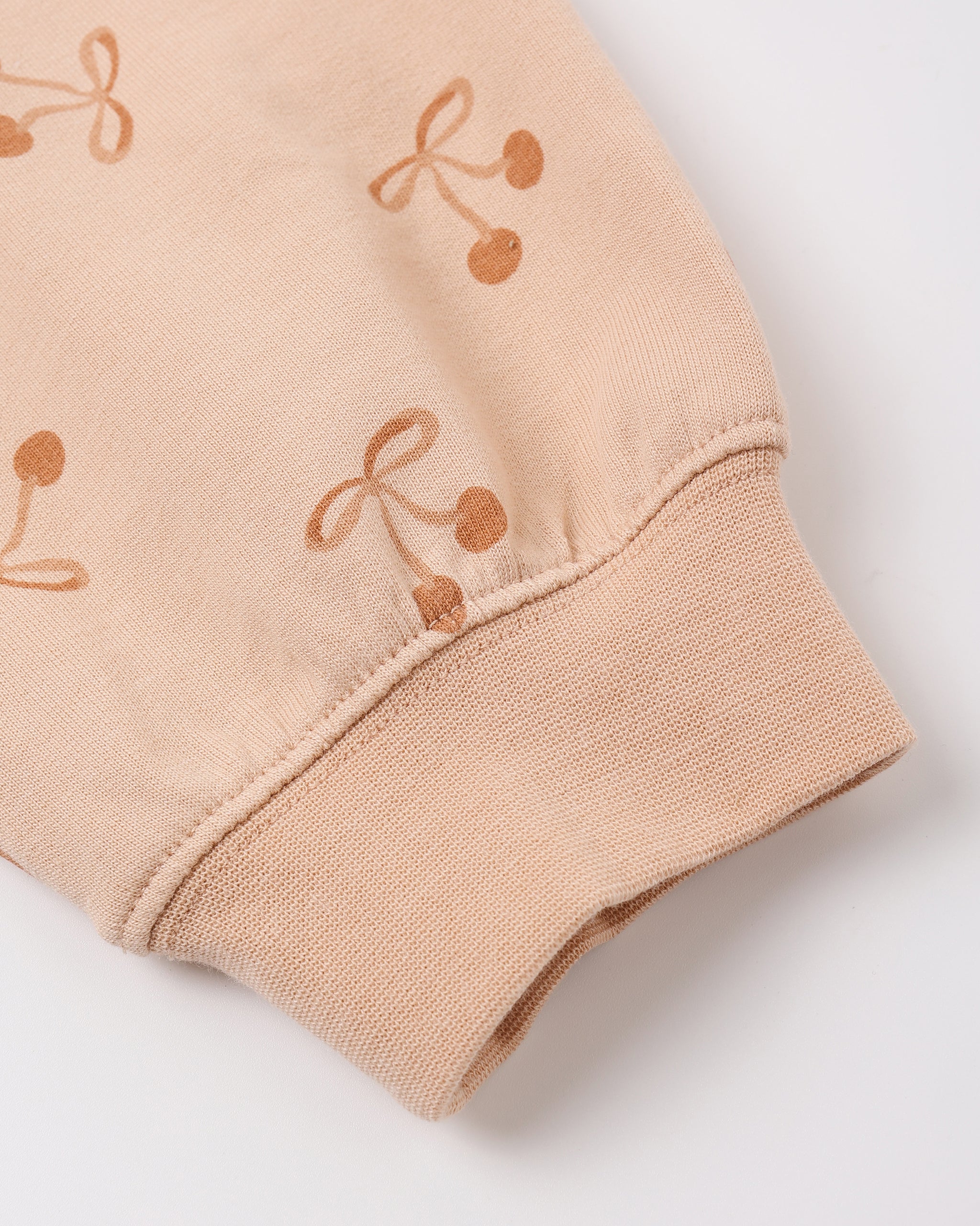 Summer Terry Set Cherry Bows - Rylee + Cru | Kids Clothes | Trendy Baby Clothes | Modern Infant Outfits |