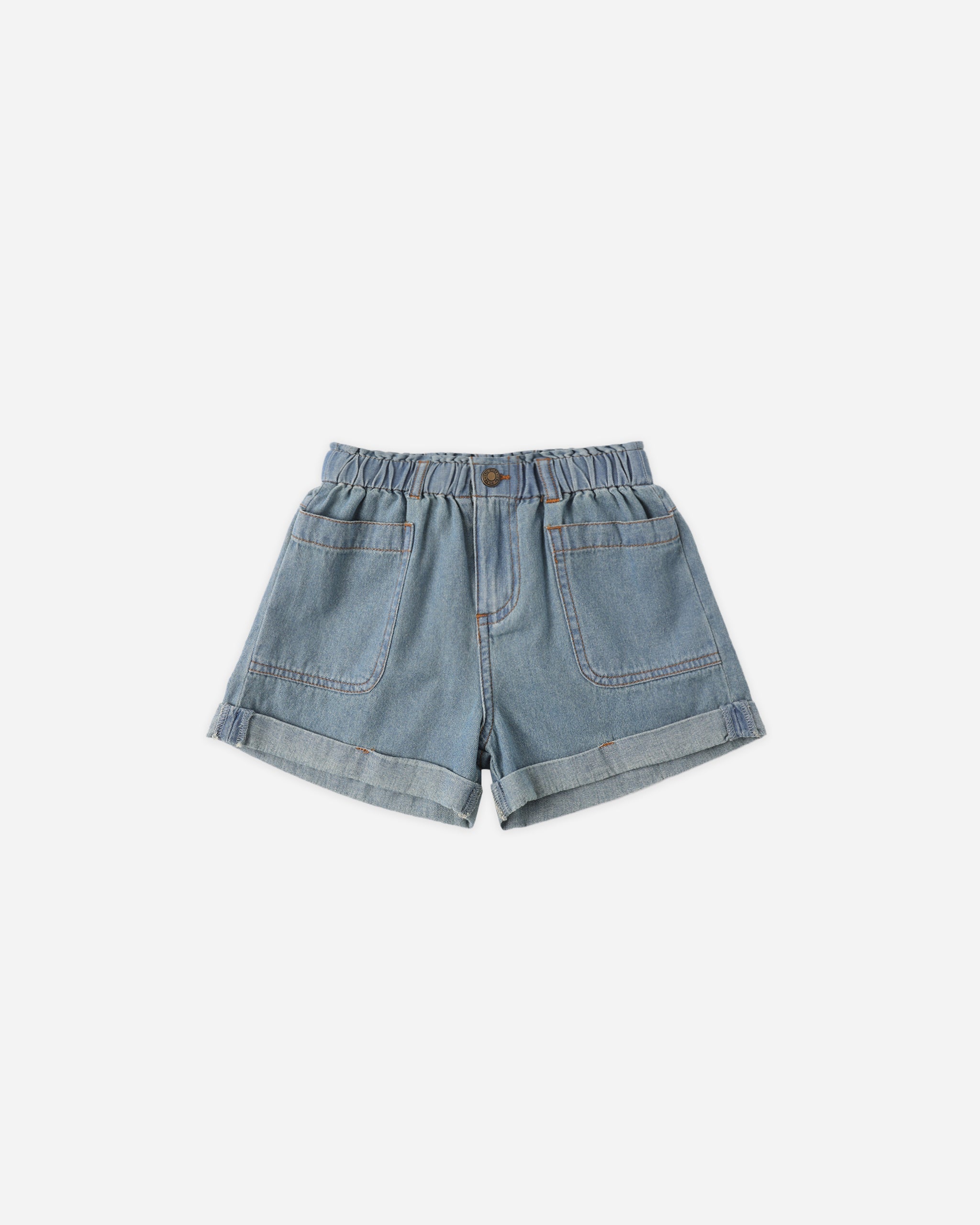Alba Shorts Denim Washed Blue