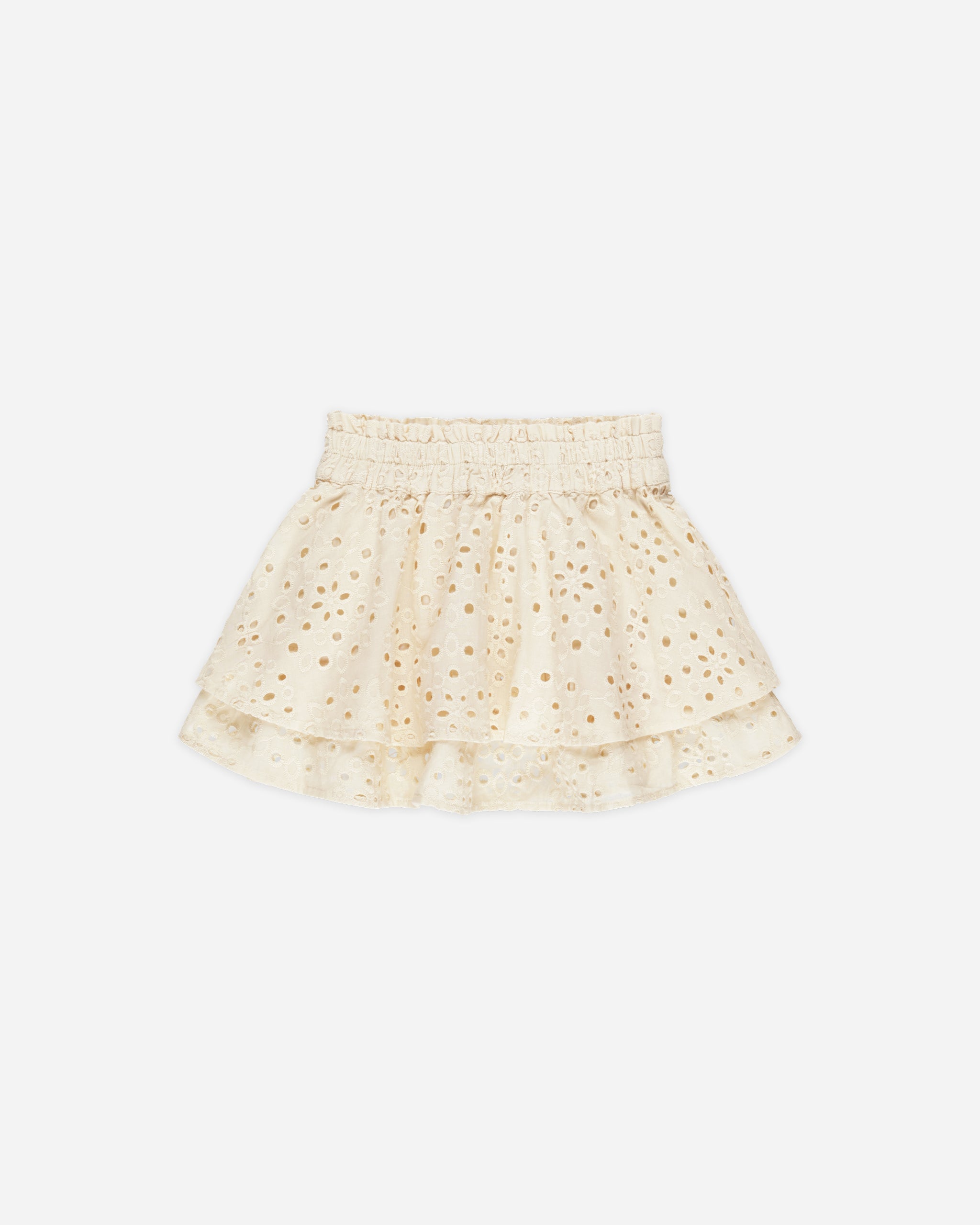 Rose Mini Skirt || Natural*