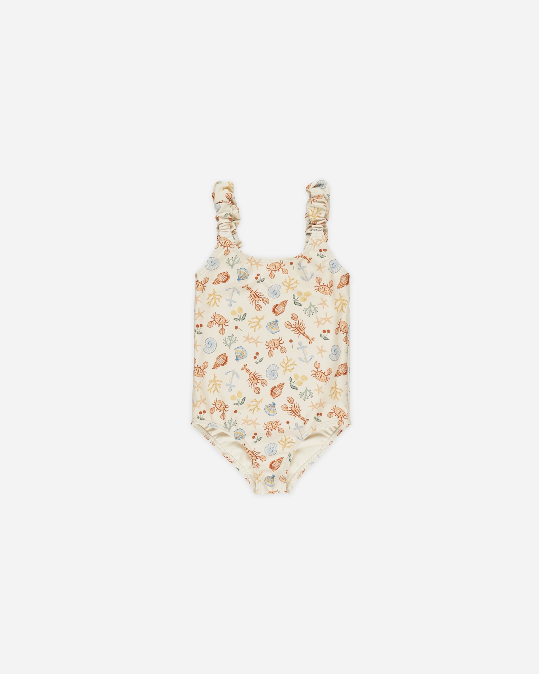 Maillot une pièce Scrunch || Nautique