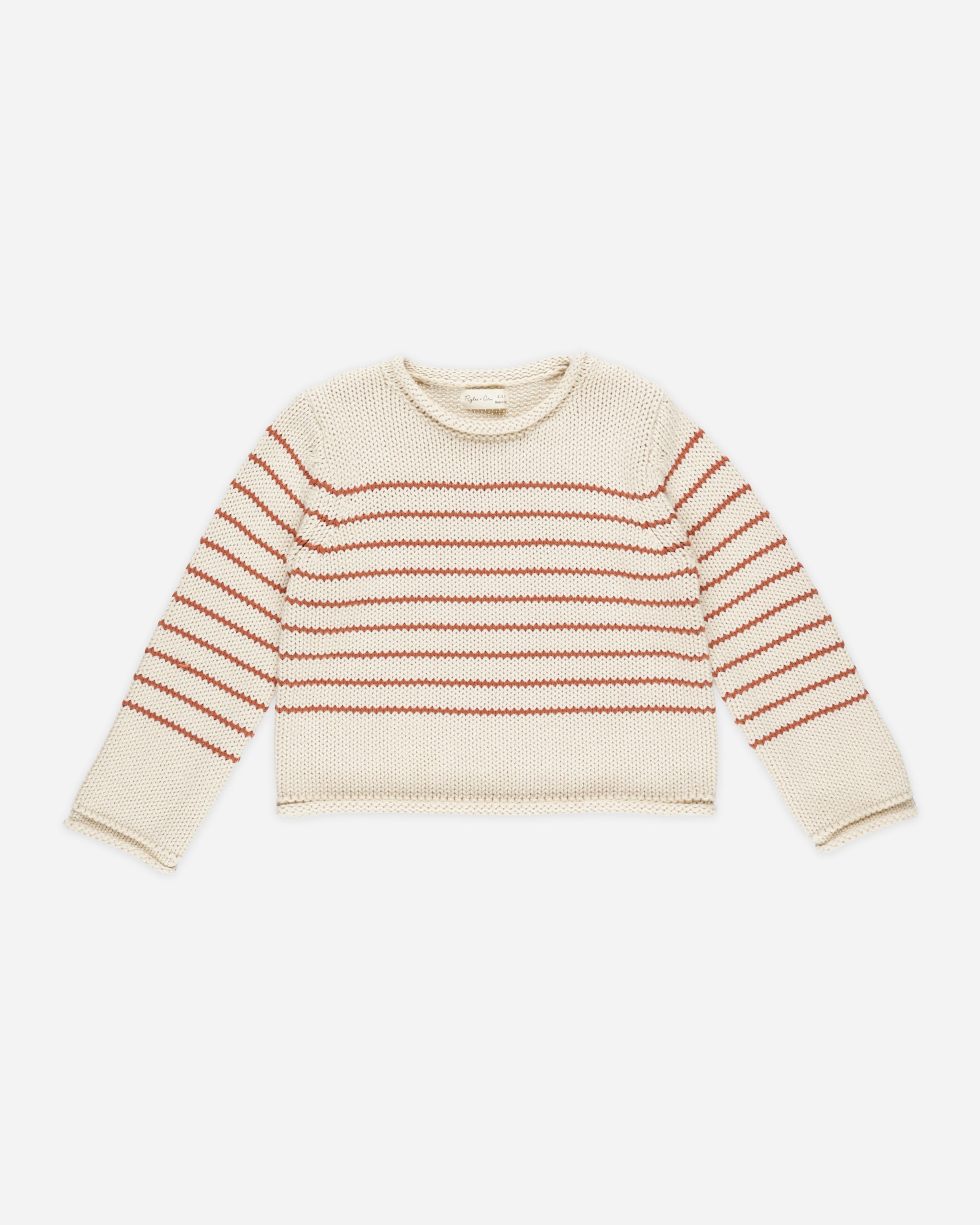 Jacques Sweater || Poppy Stripe