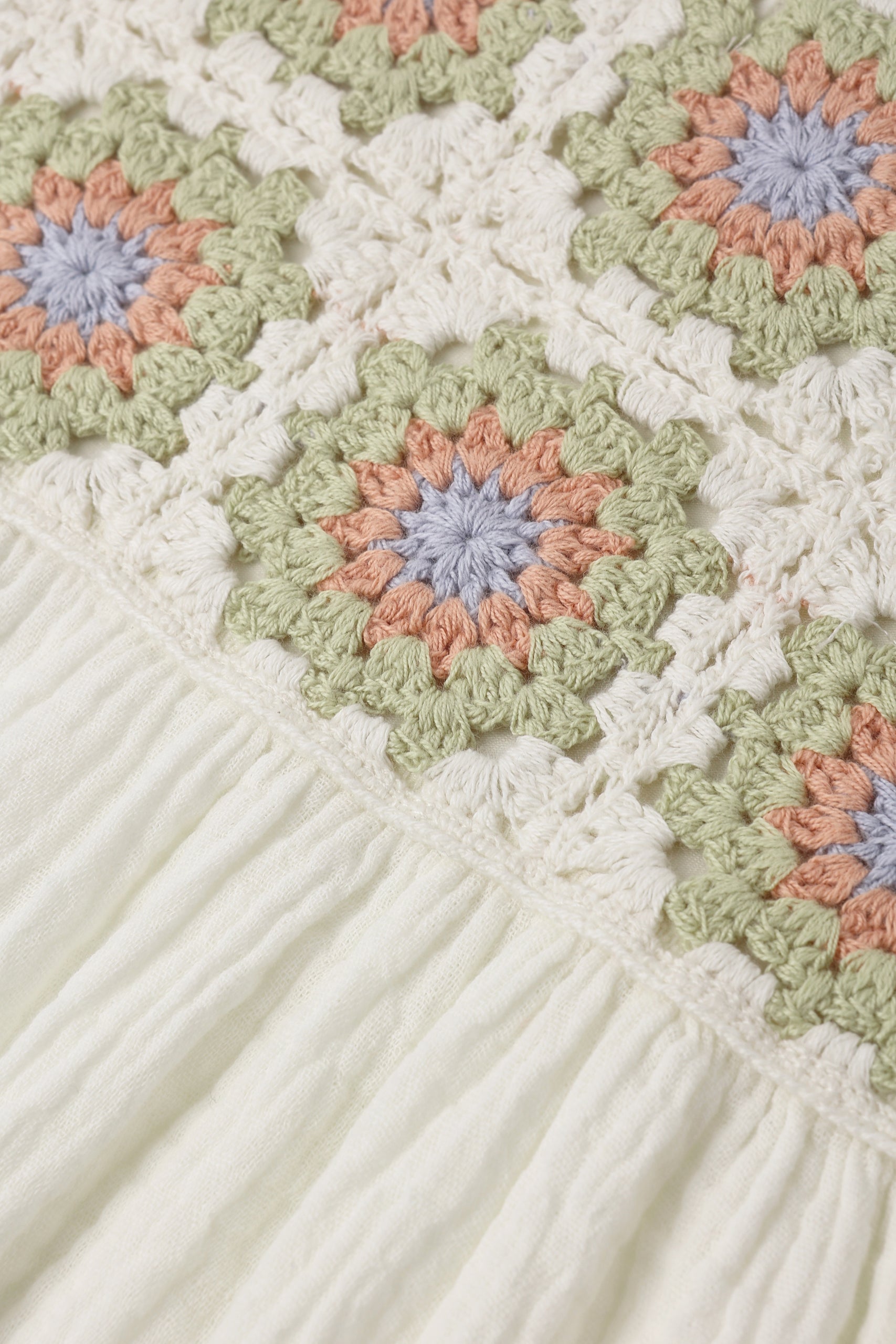 Crochet Sundress Citron Daisy Check - Rylee + Cru | Kids Clothes | Trendy Baby Clothes | Modern Infant Outfits |