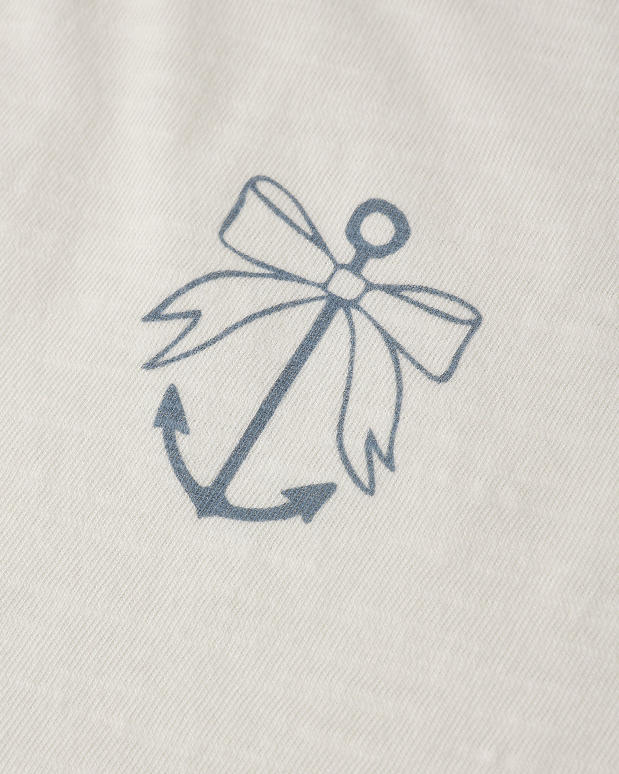 Ringer Tee Anchor Bow