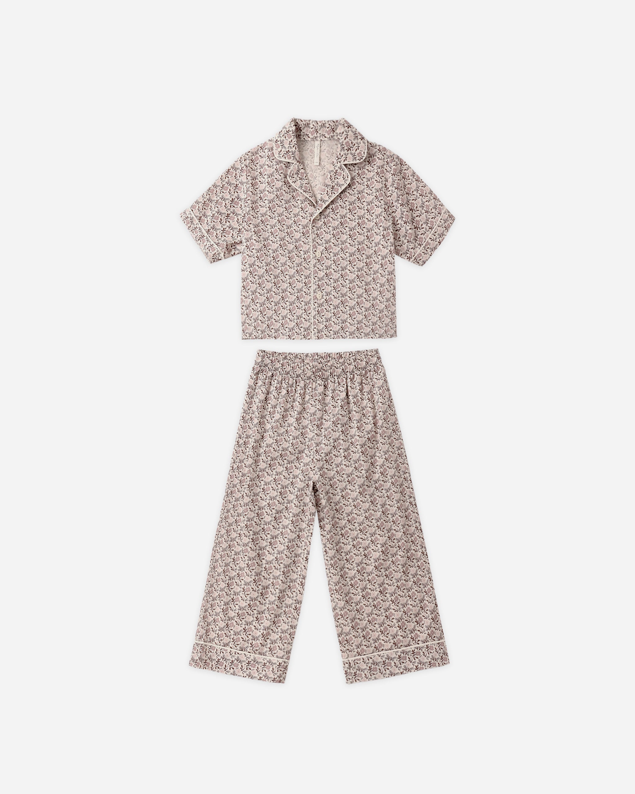 Woven Pajama Set Primrose - Rylee + Cru | Kids Clothes | Trendy Baby Clothes | Modern Infant Outfits |