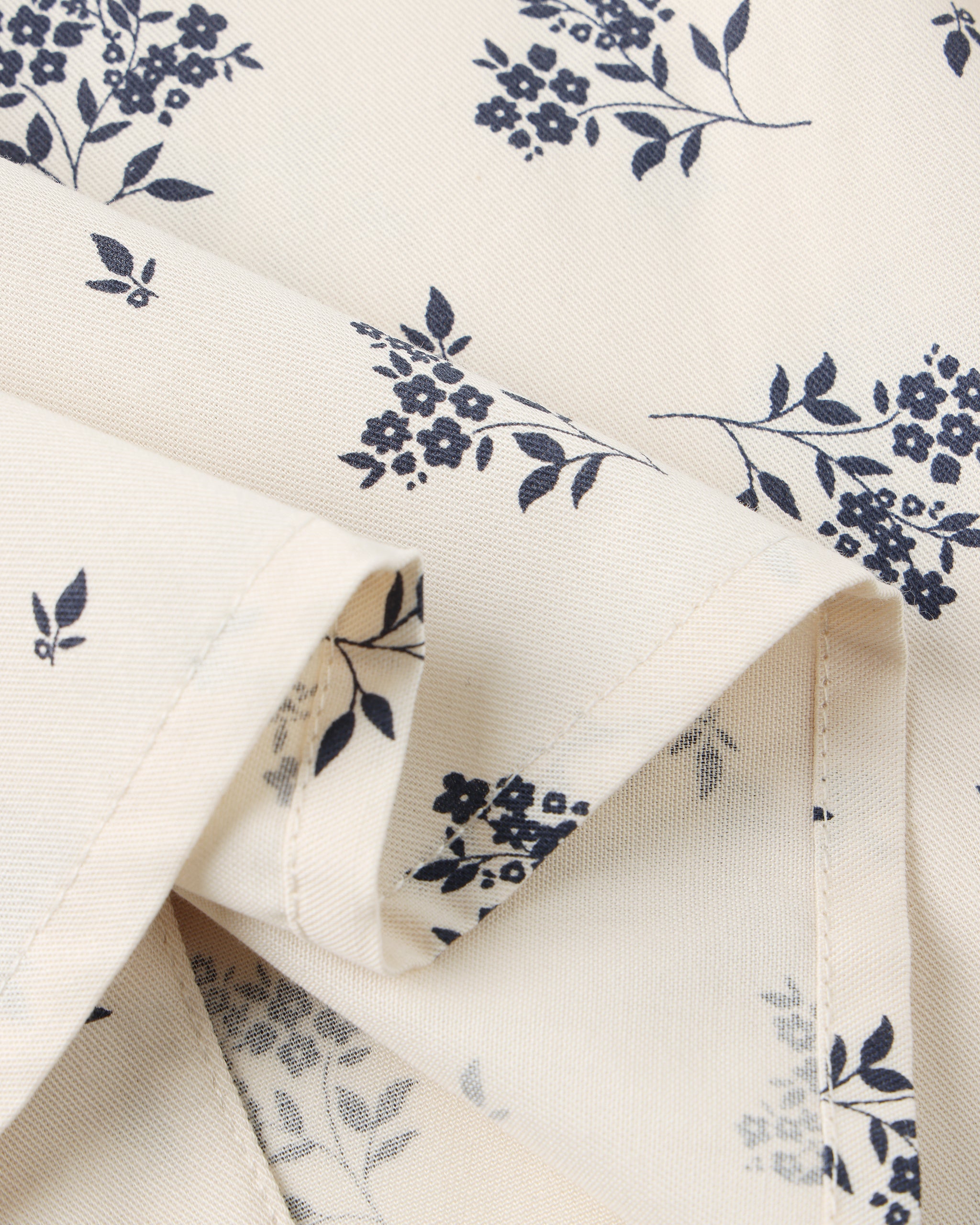 Woven Pajama Set || Blue Floral