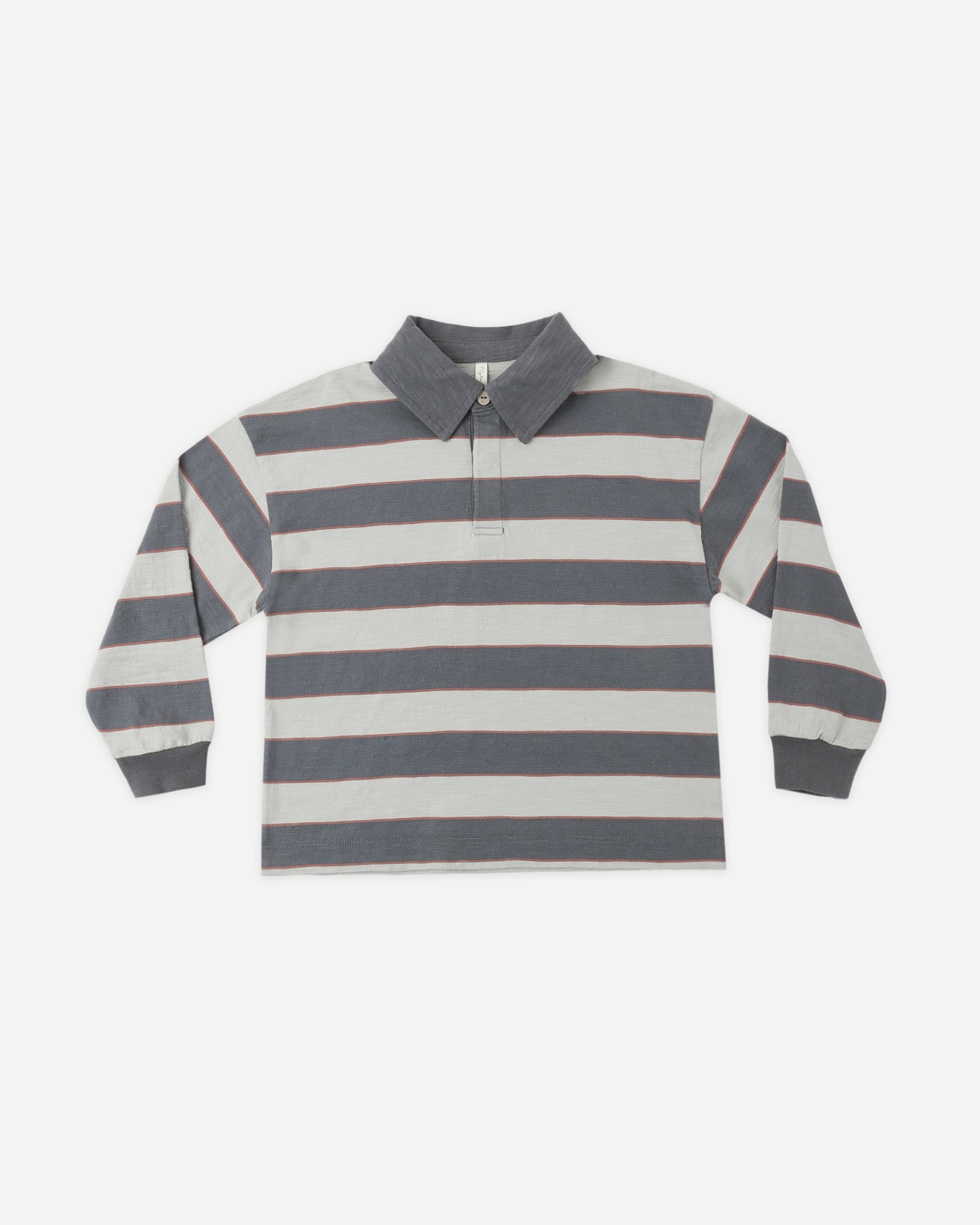 Rugby Polo Sage Stripe - Rylee + Cru | Kids Clothes | Trendy Baby Clothes | Modern Infant Outfits |