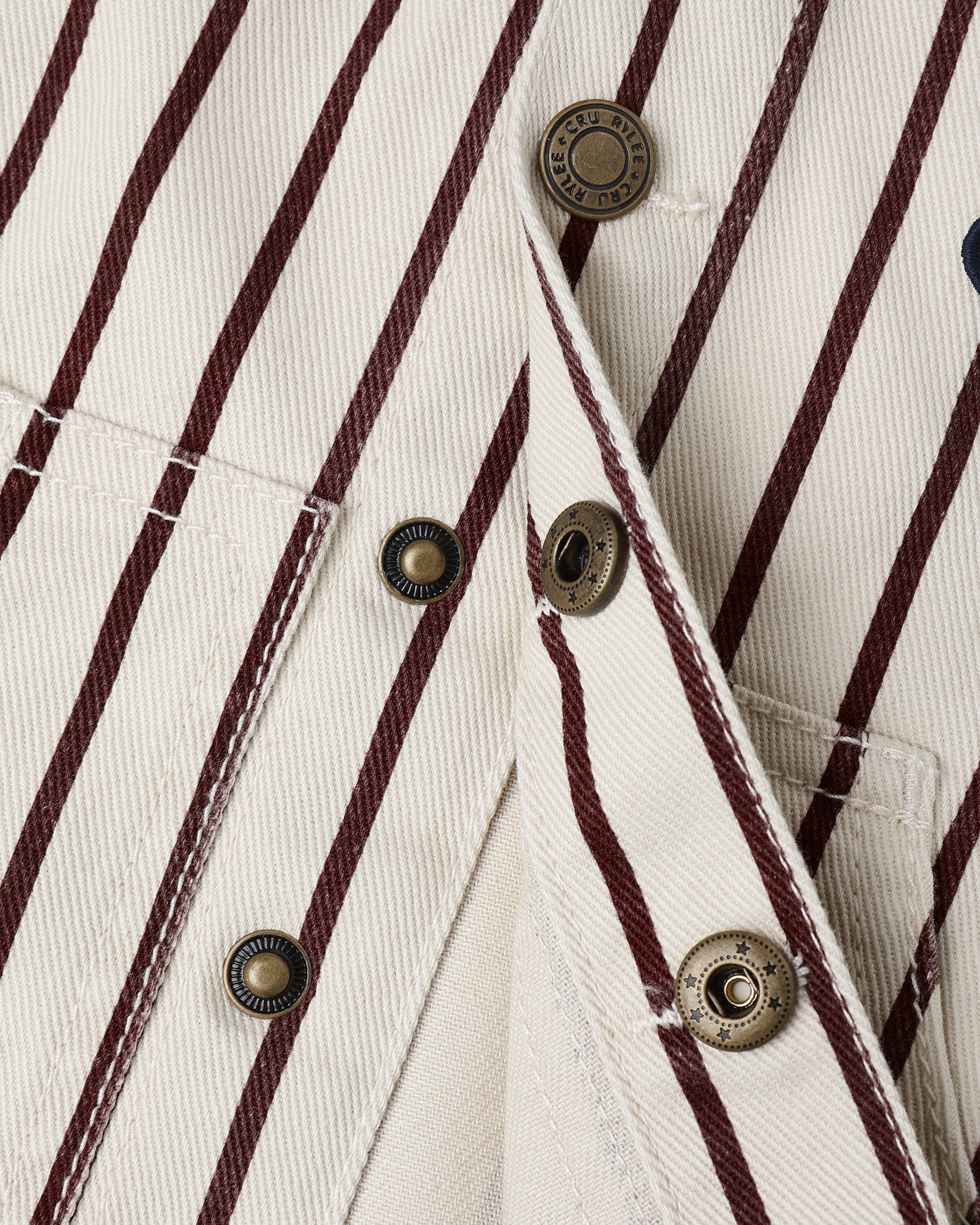 Sammy Jacket || Cedar Pinstripe