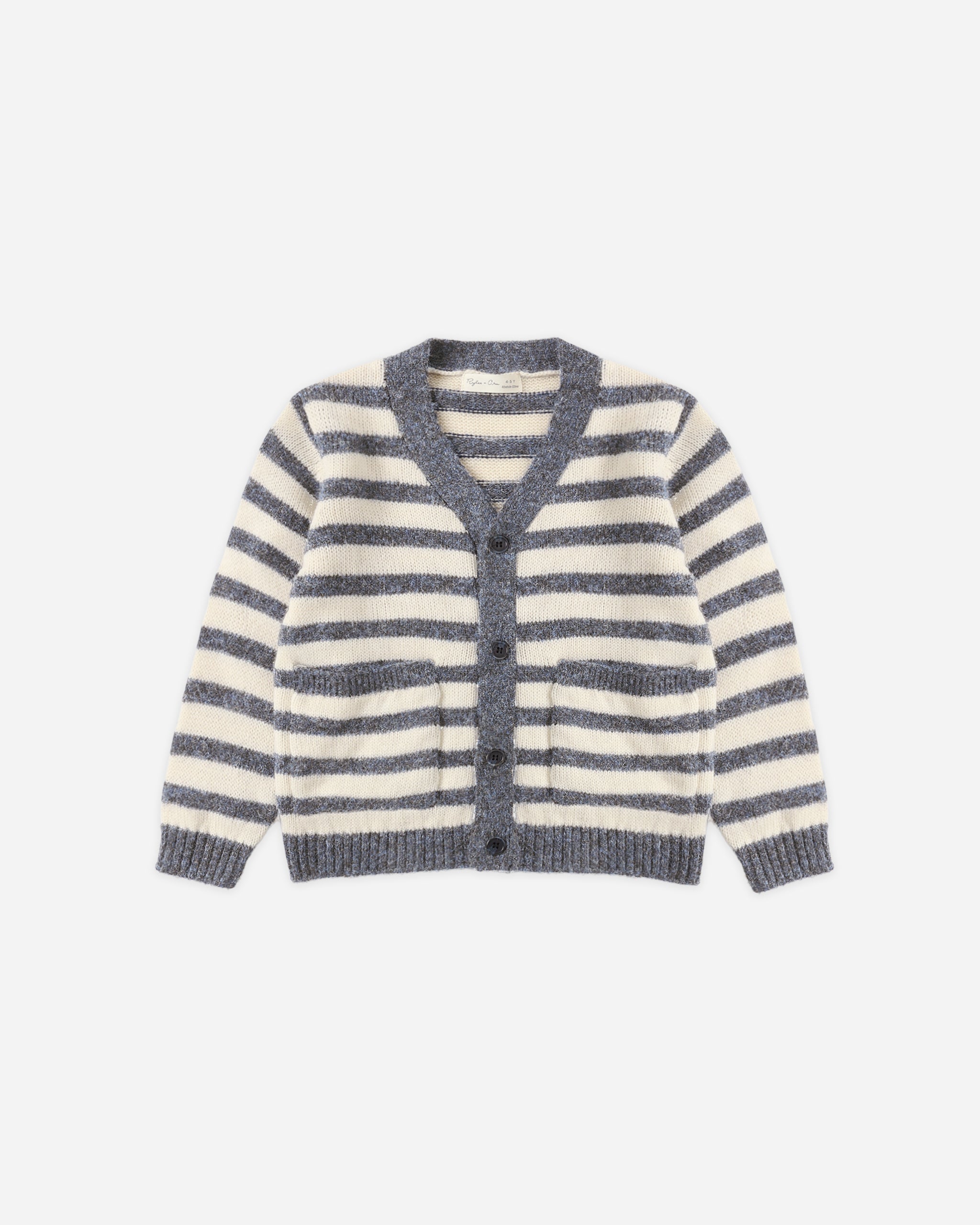 Haywood Cardigan Midnight Stripe - Rylee + Cru | Kids Clothes | Trendy Baby Clothes | Modern Infant Outfits |