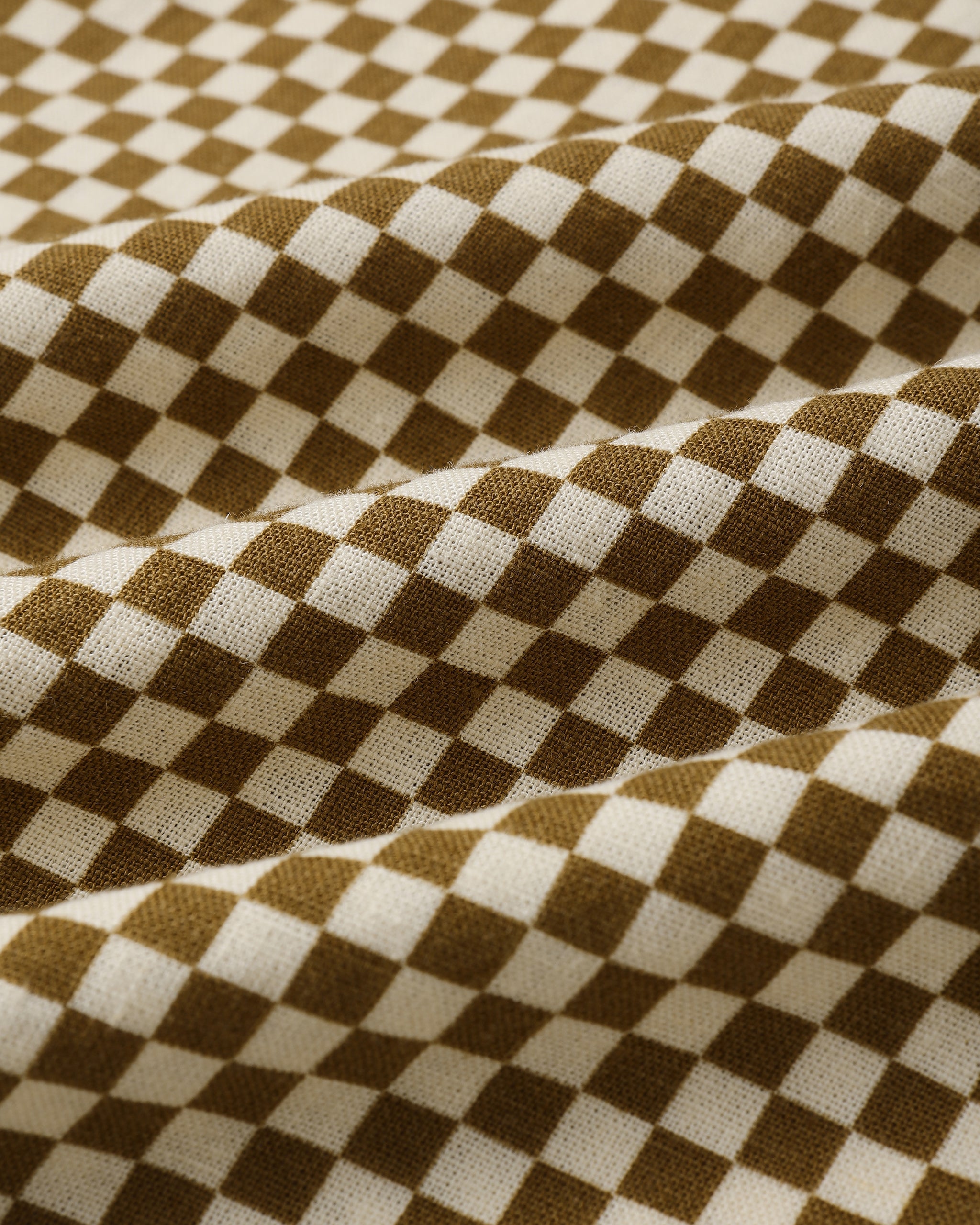 Sabrina Mini Dress Ocre Check - Rylee + Cru | Kids Clothes | Trendy Baby Clothes | Modern Infant Outfits |