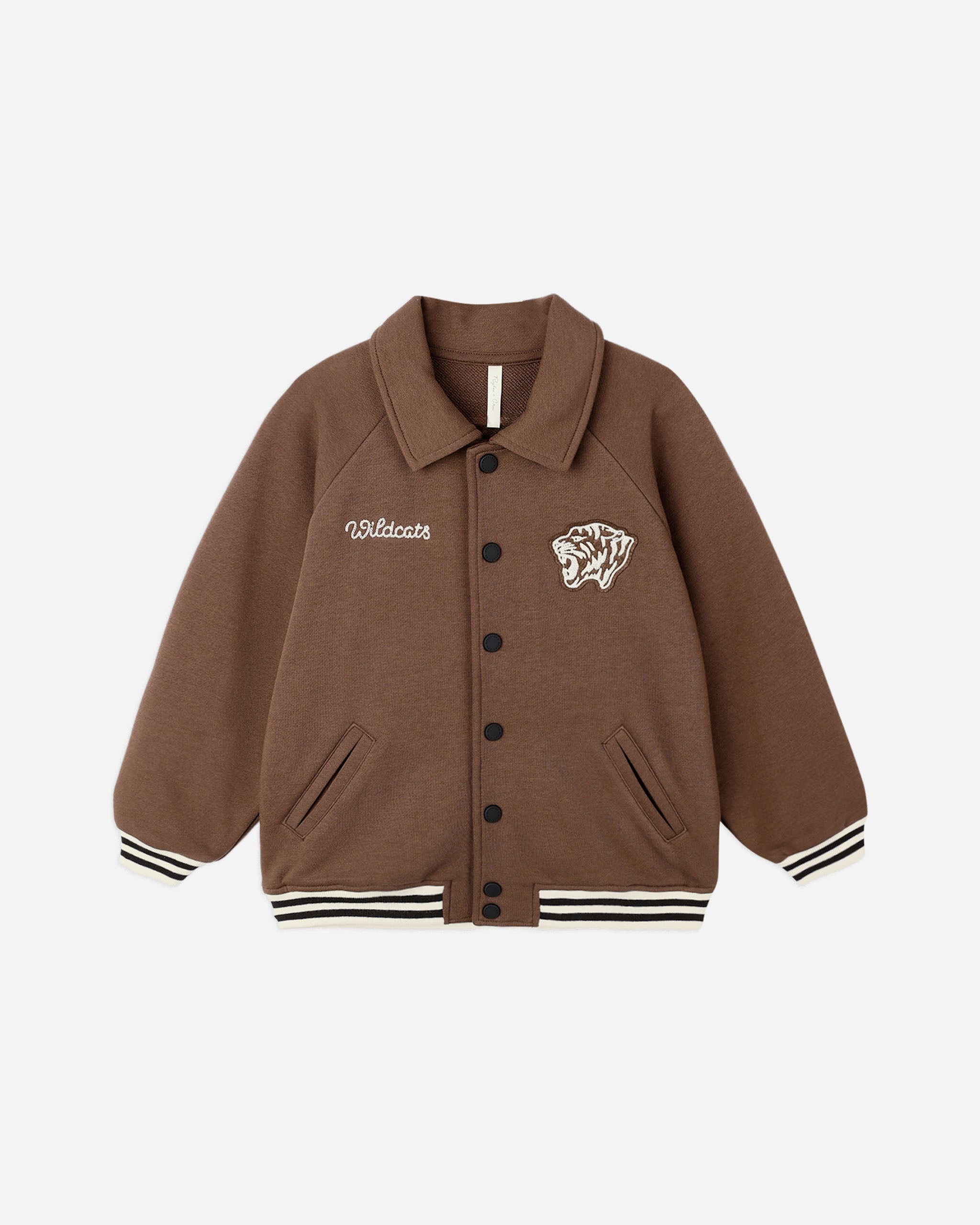 French Terry Bomber || West Coast Wildcats - Rylee + Cru | Kids Clothes | Trendy Baby Clothes | Modern Infant Outfits |