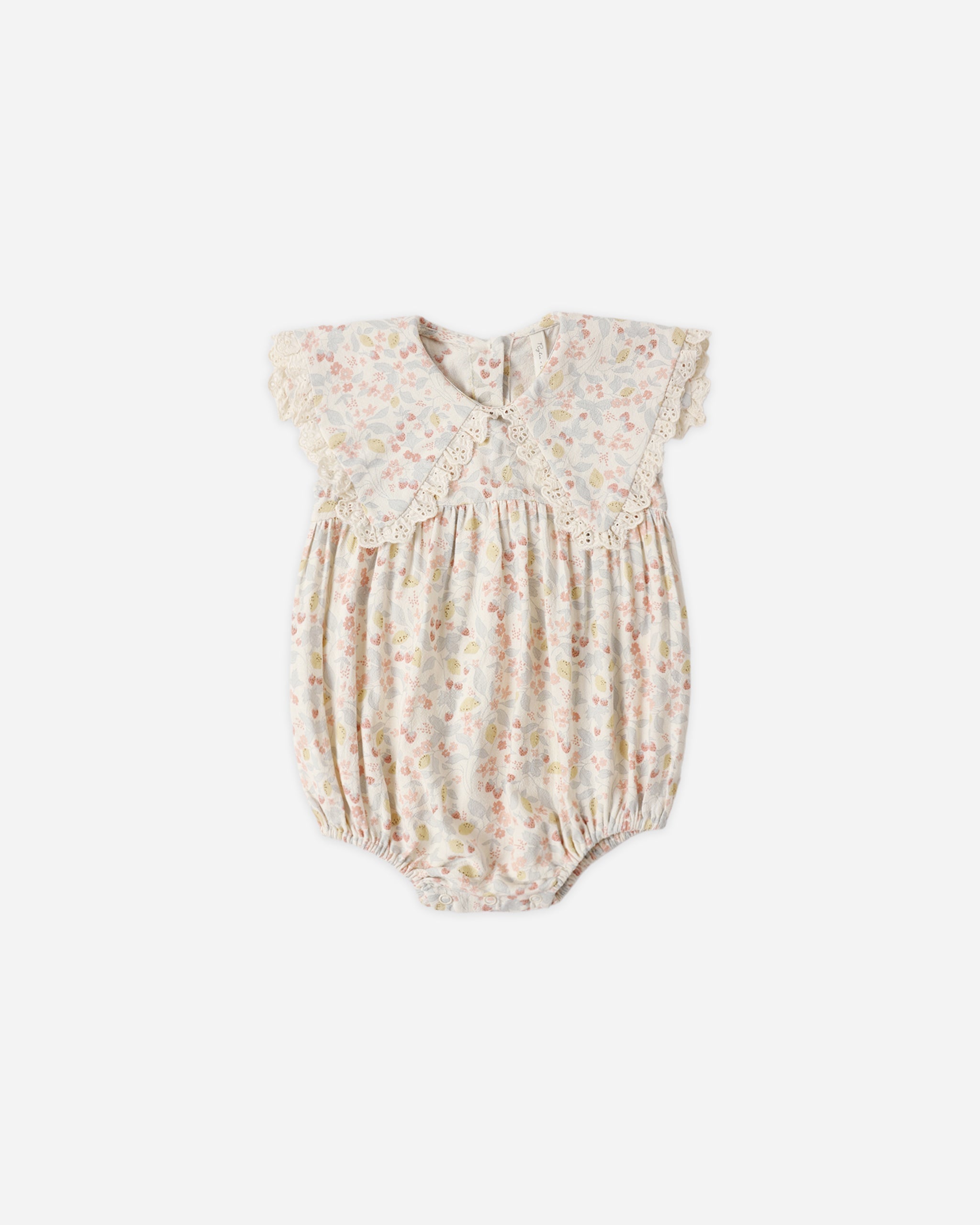 Porter Romper Summer Garden - Rylee + Cru | Kids Clothes | Trendy Baby Clothes | Modern Infant Outfits |