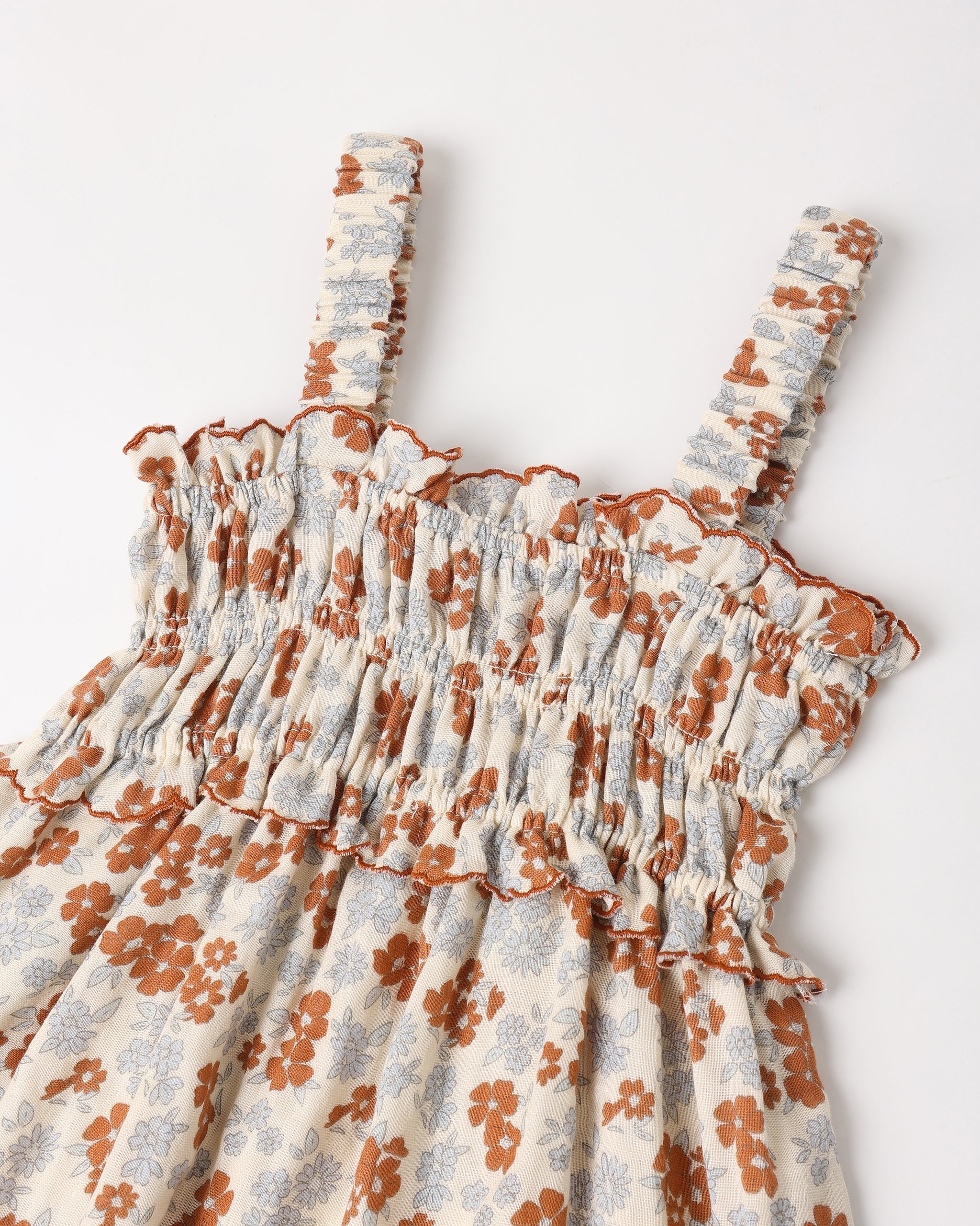 Smocked Tank Americana Floral - Rylee + Cru | Kids Clothes | Trendy Baby Clothes | Modern Infant Outfits |