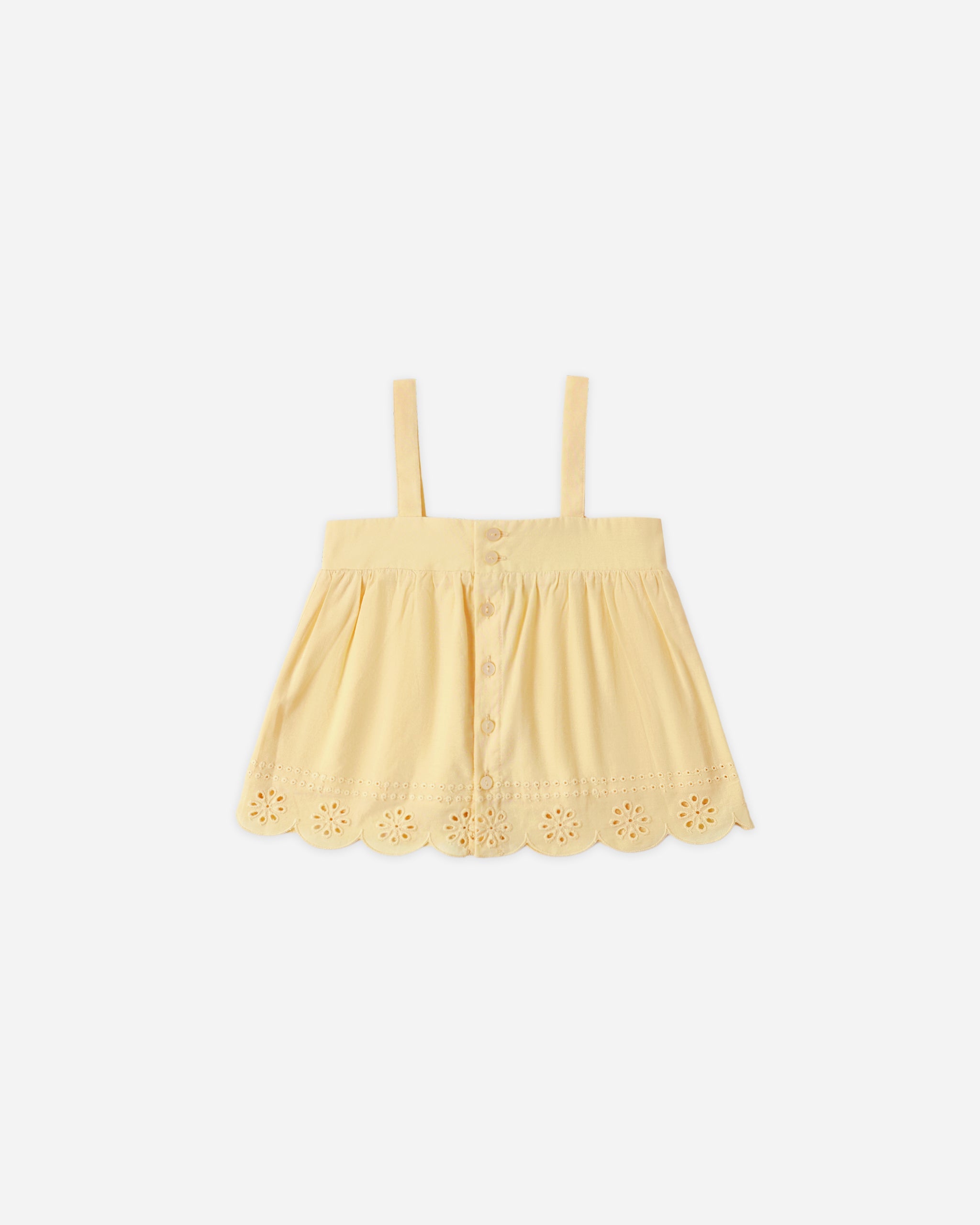 Swing Top Lemon - Rylee + Cru | Kids Clothes | Trendy Baby Clothes | Modern Infant Outfits |
