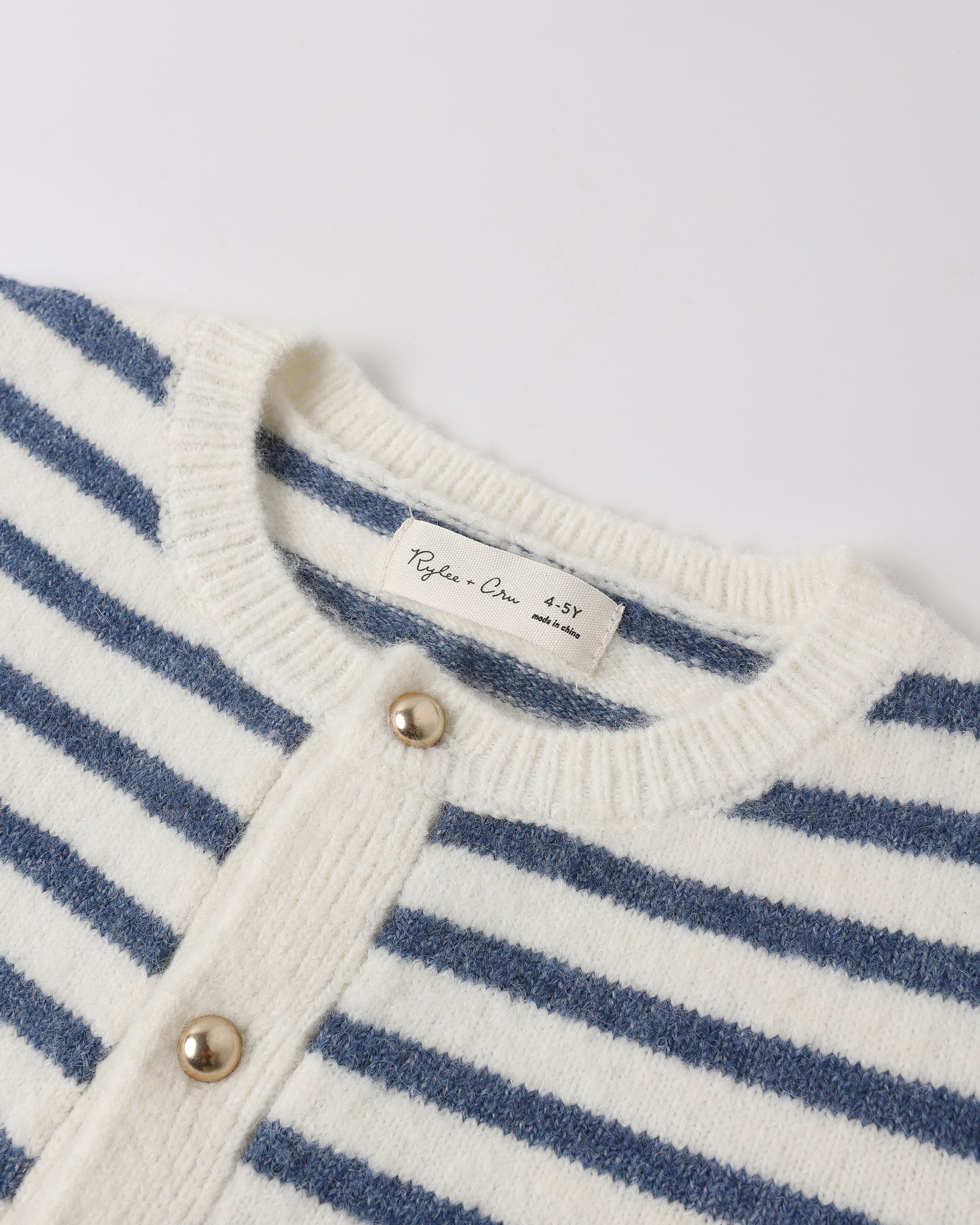 Classic Cardigan Maritime Stripe