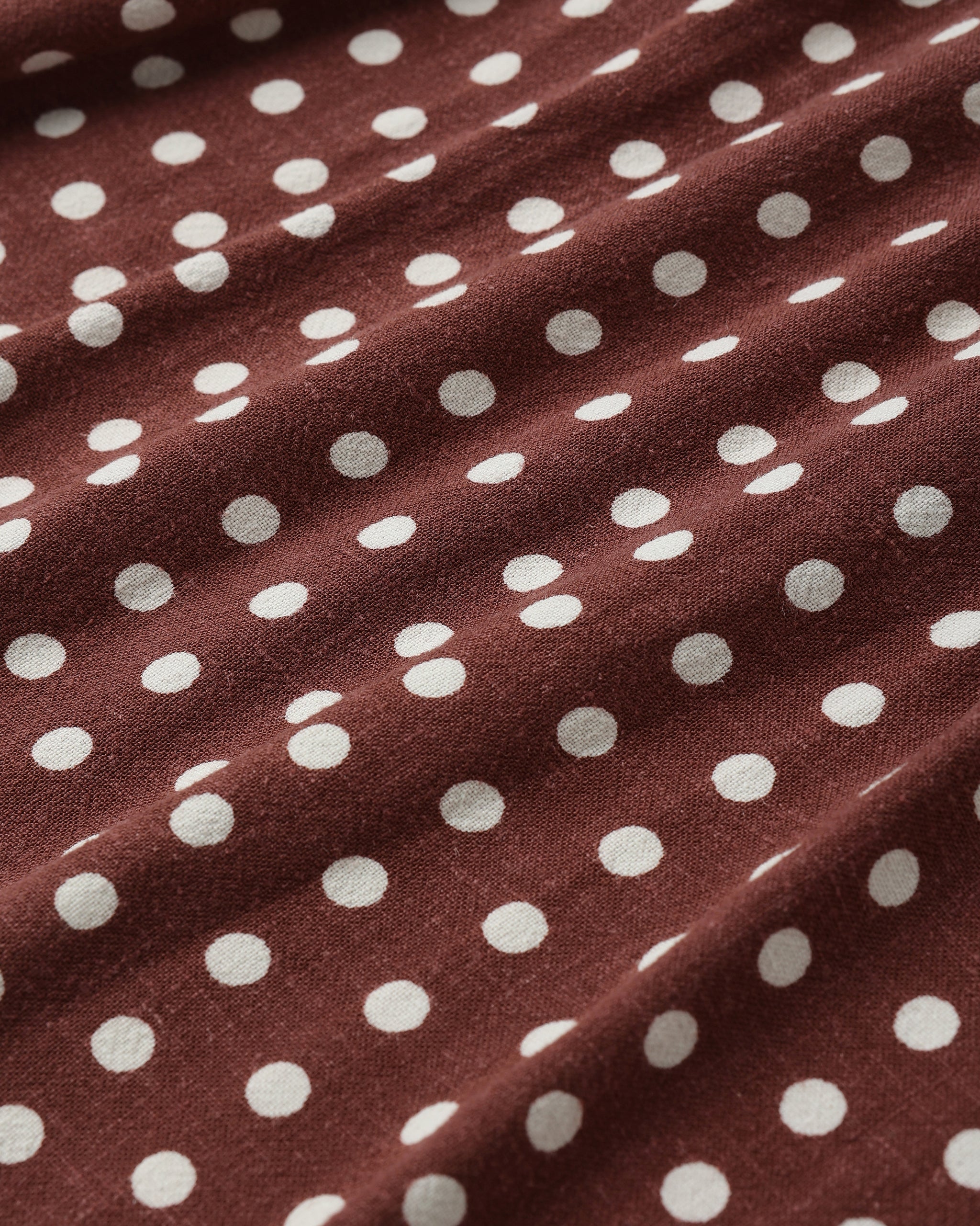 Lainey Dress Chocolate Polka Dot