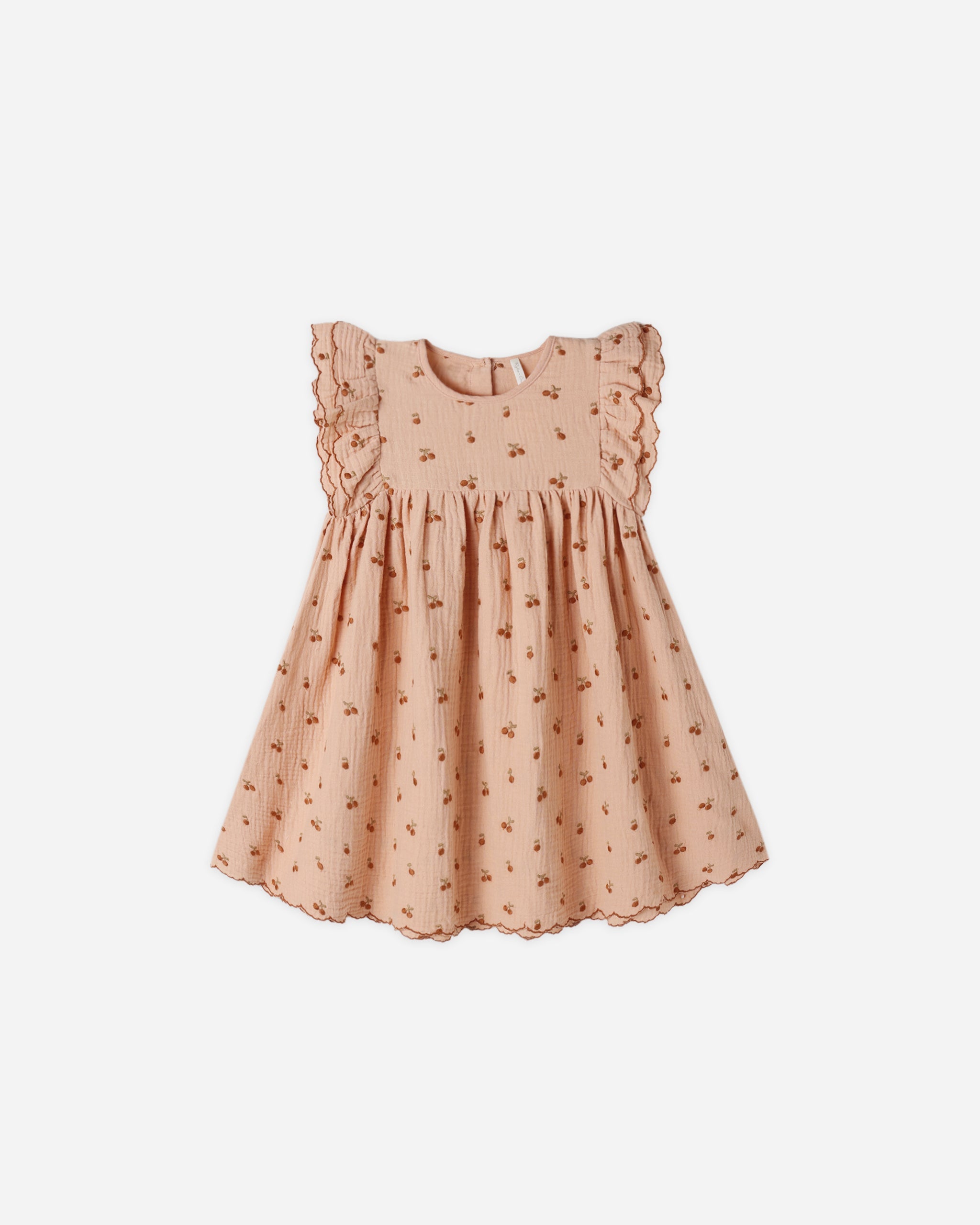 Kinsley Dress Melon - Rylee + Cru | Kids Clothes | Trendy Baby Clothes | Modern Infant Outfits |