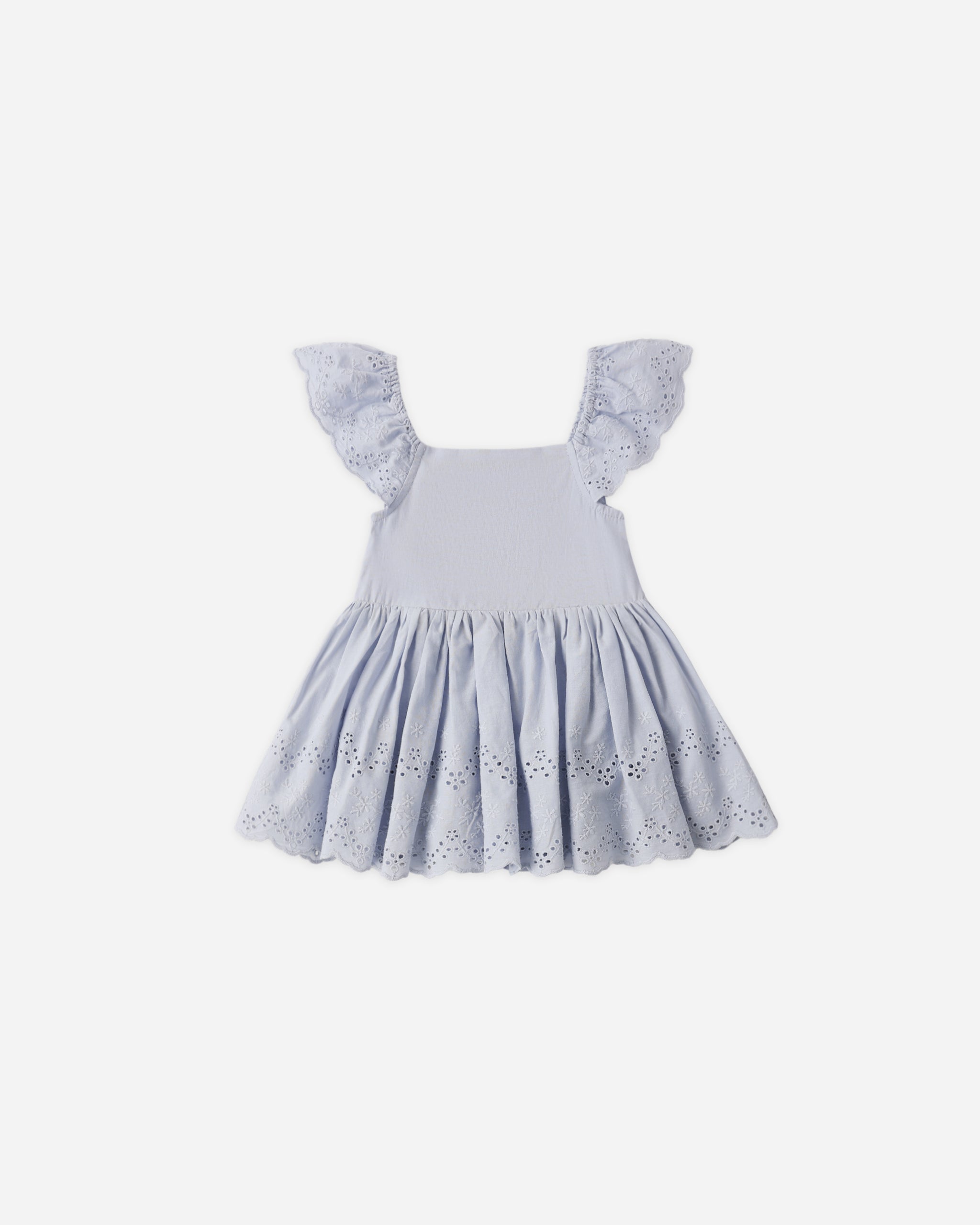 Remi Romper Periwinkle - Rylee + Cru | Kids Clothes | Trendy Baby Clothes | Modern Infant Outfits |
