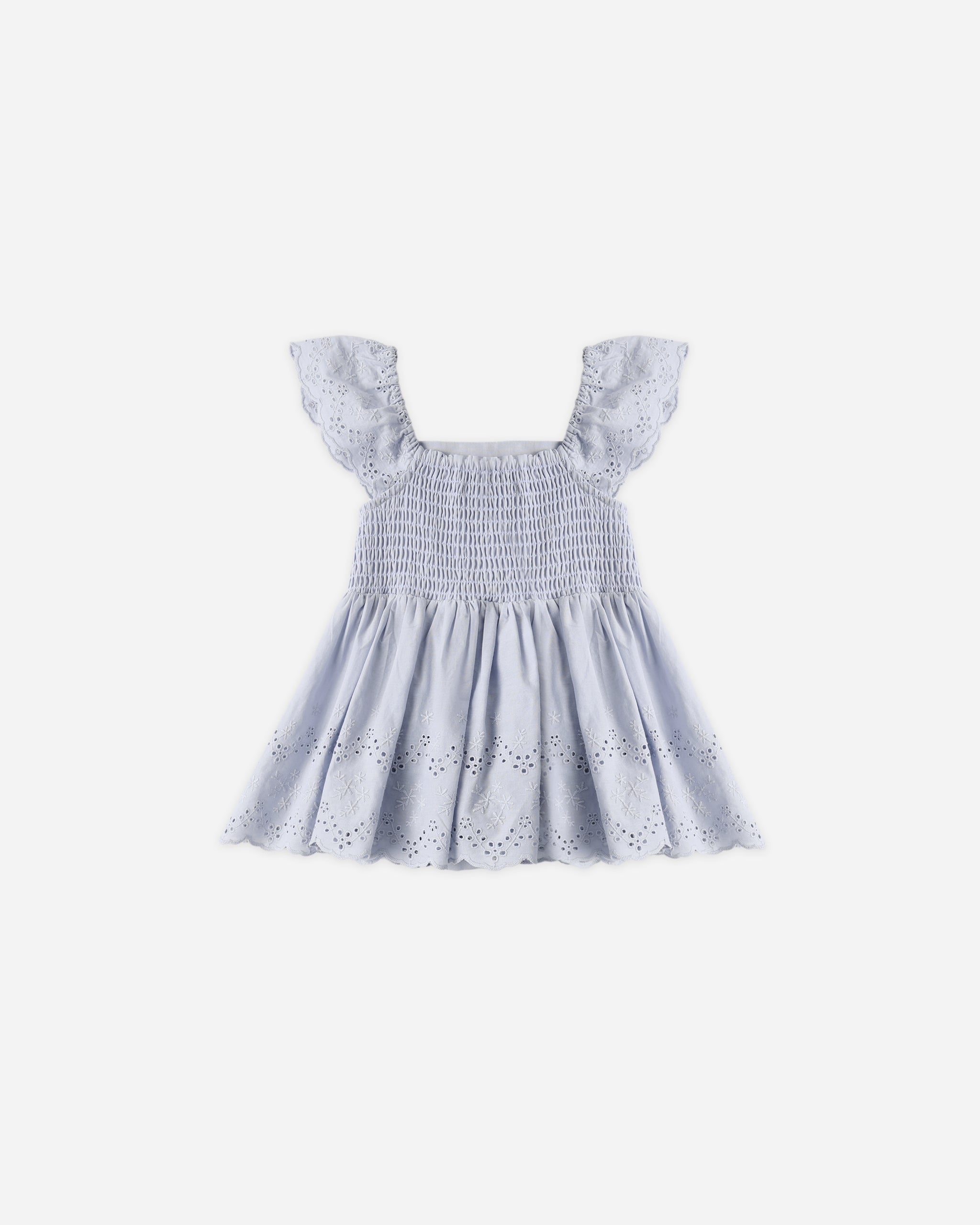 Remi Romper Periwinkle - Rylee + Cru | Kids Clothes | Trendy Baby Clothes | Modern Infant Outfits |