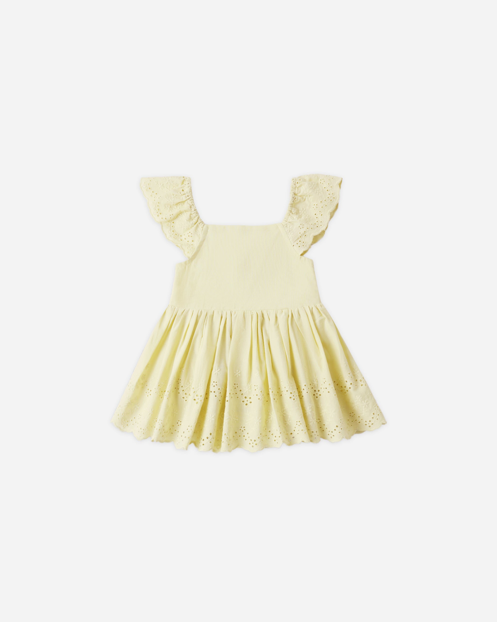 Remi Romper Citron - Rylee + Cru | Kids Clothes | Trendy Baby Clothes | Modern Infant Outfits |
