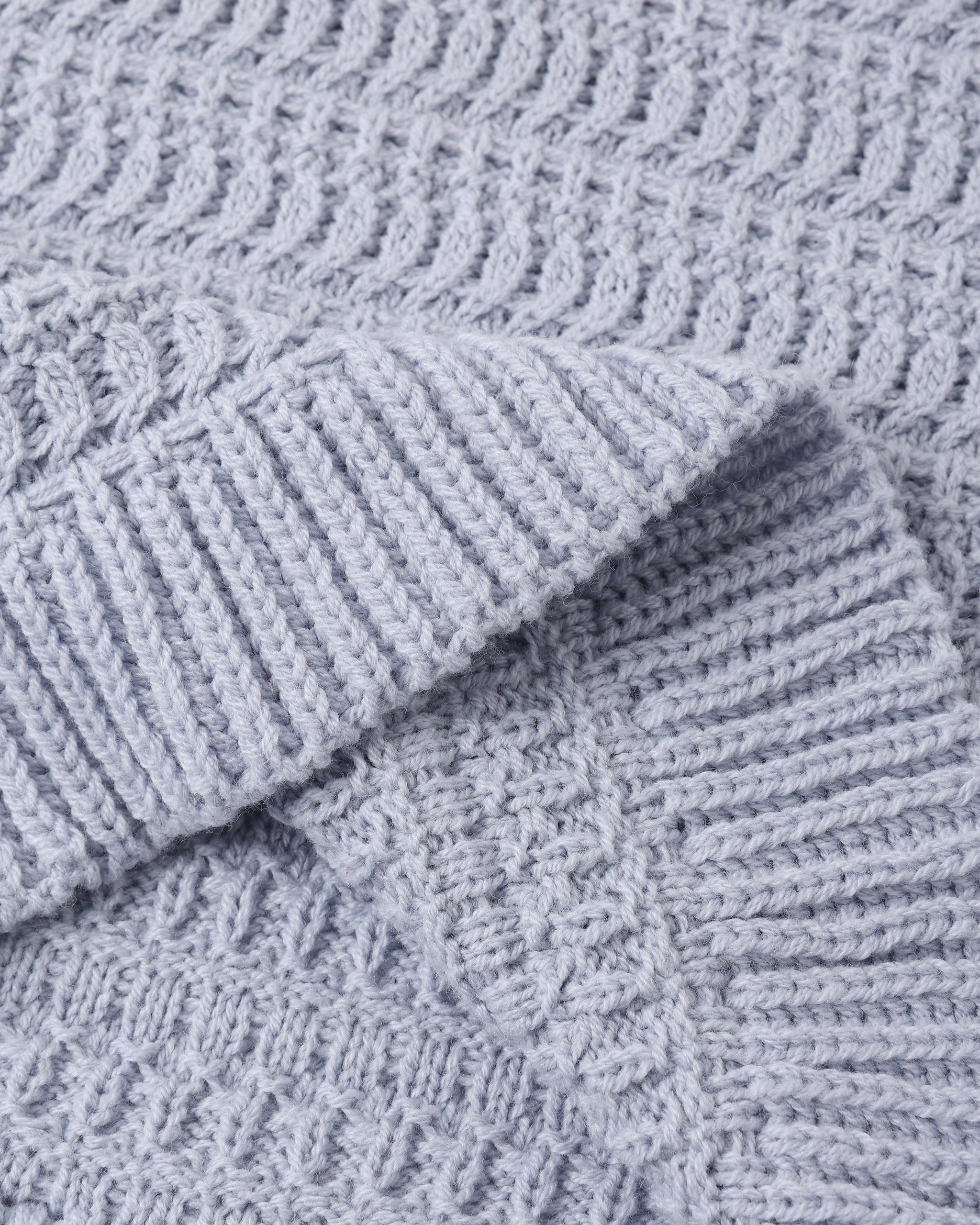 Mari Knit Set Periwinkle - Rylee + Cru | Kids Clothes | Trendy Baby Clothes | Modern Infant Outfits |